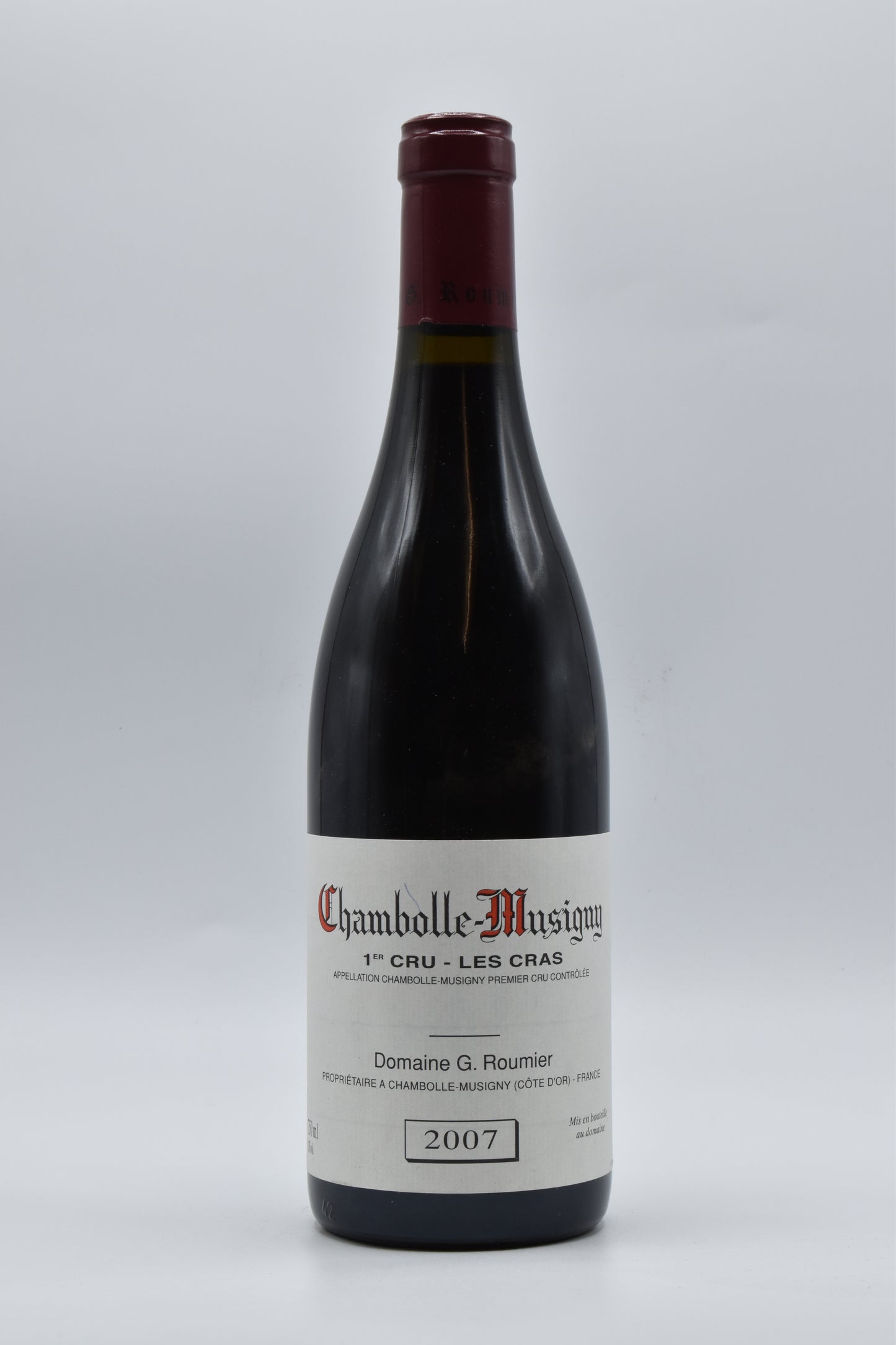 2007 G. Roumier, Chambolle-Musigny les Cras 1er Cru 750ml - Walker Wine Co.