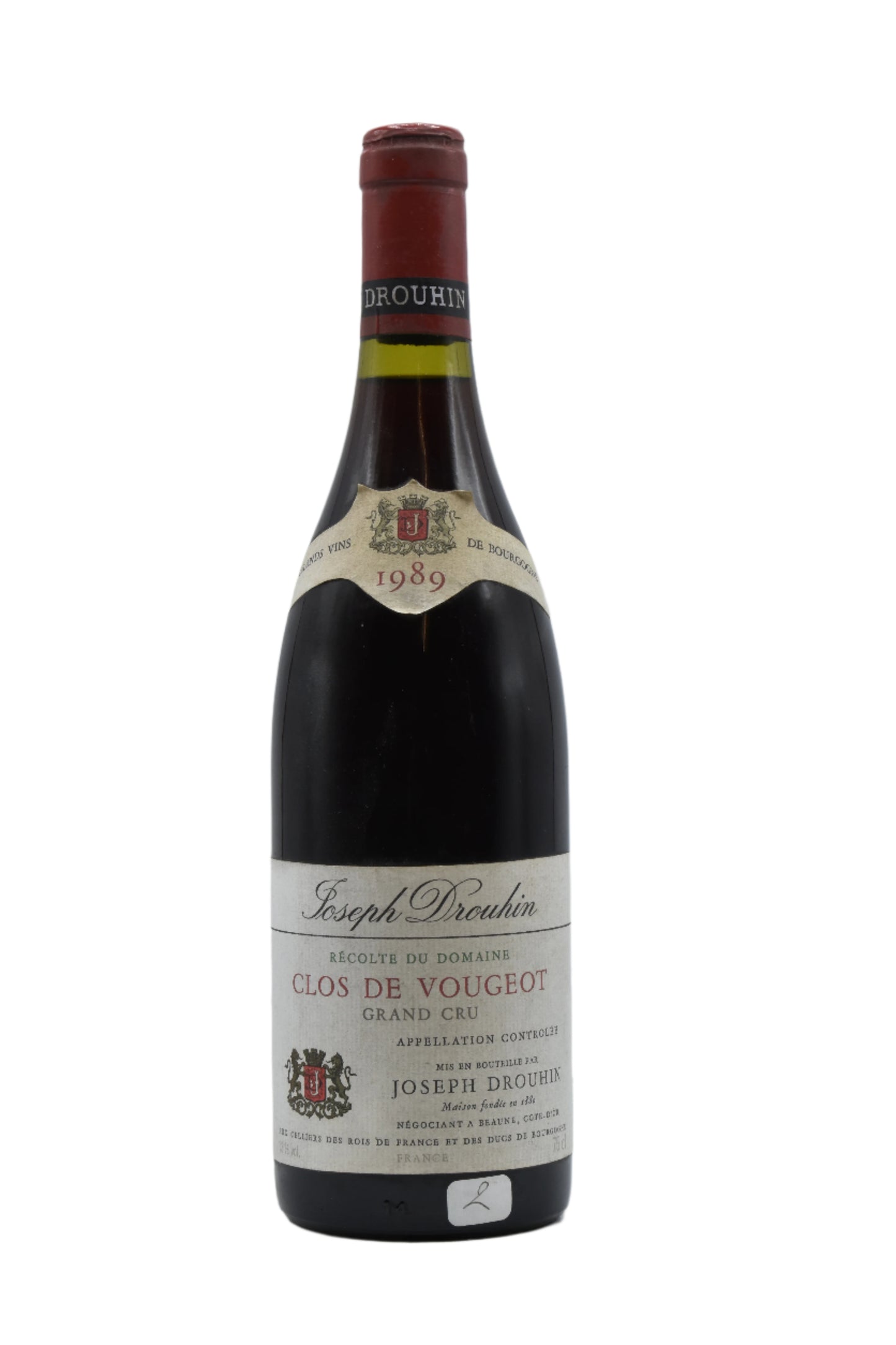 1989 Joseph Drouhin, Clos de Vougeot Grand Cru 750ml - Walker Wine Co.