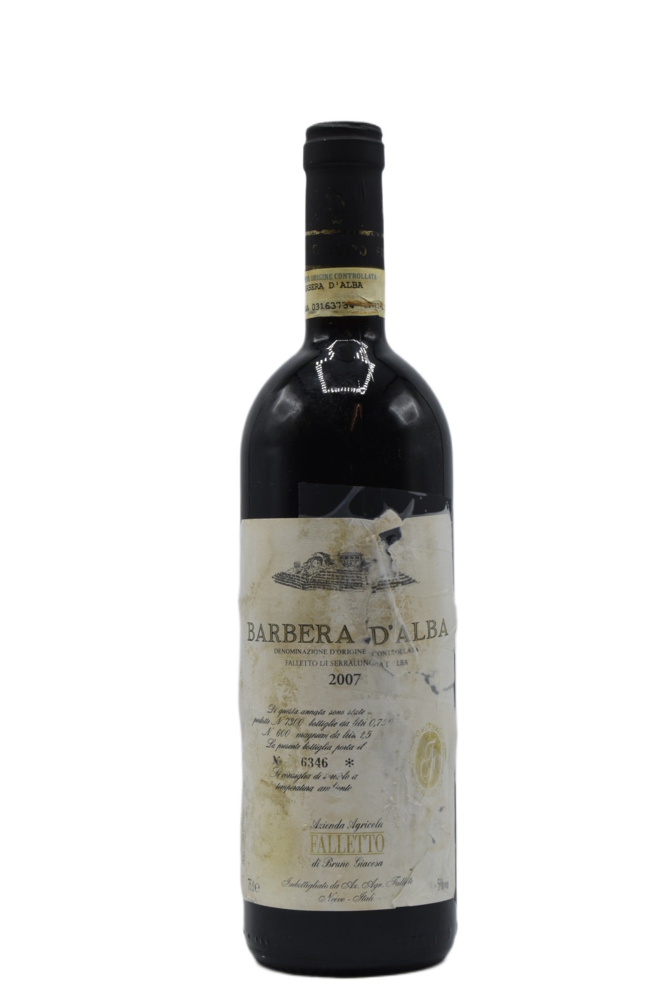 2007 Giacosa, Barbera d'Alba 750ml - Walker Wine Co.