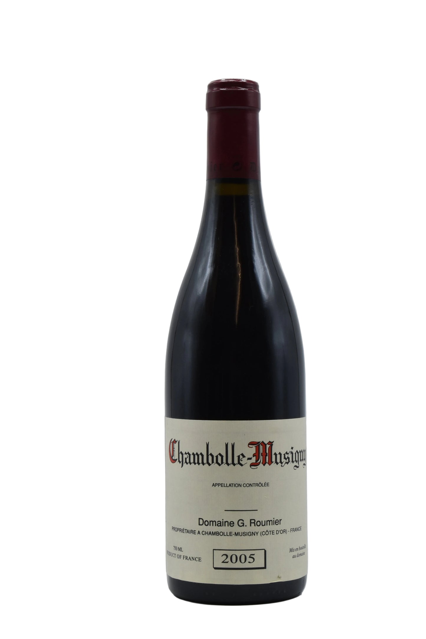 2005 Domaine G. Roumier, Chambolle-Musigny 750ml - Walker Wine Co.