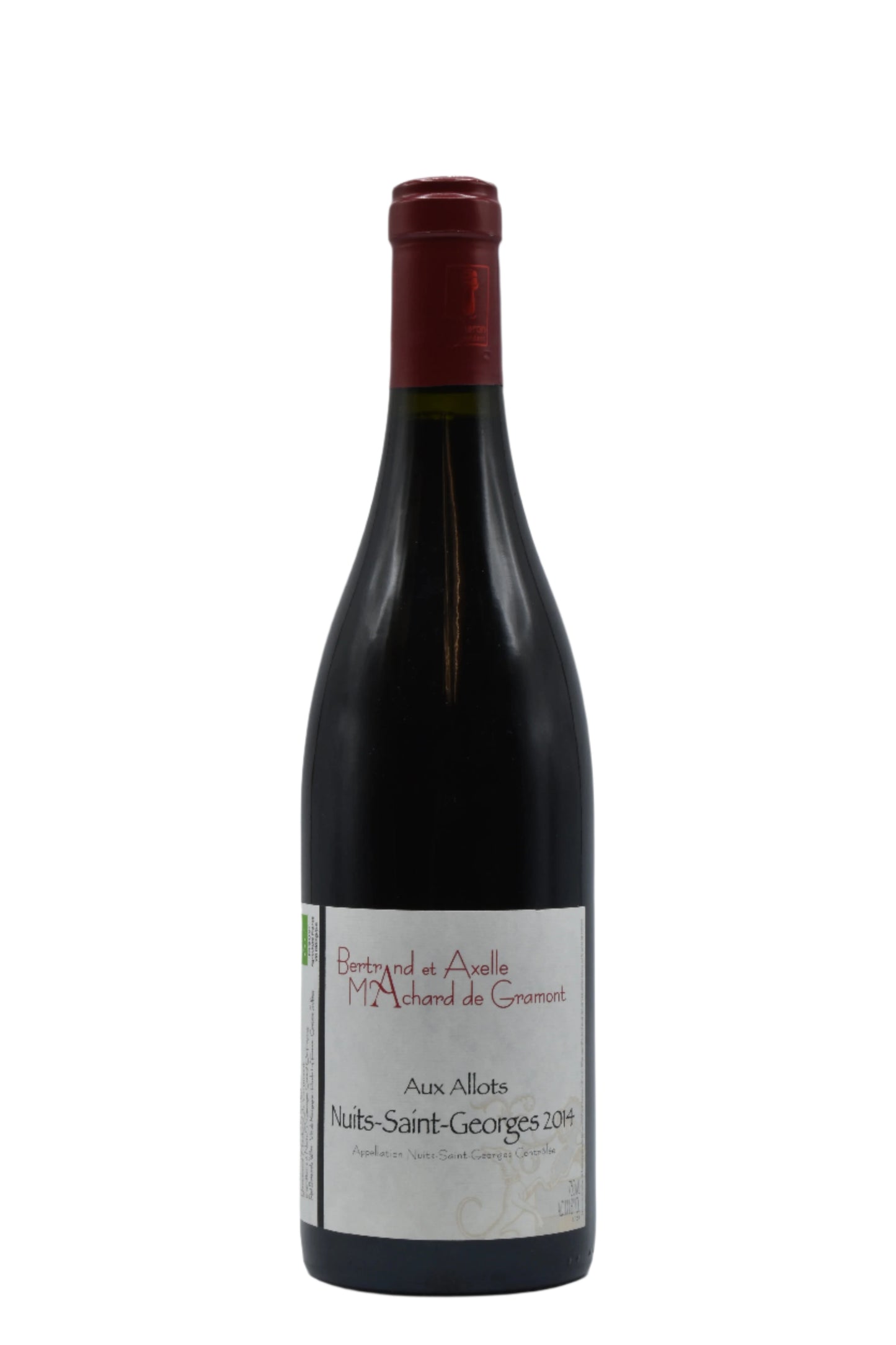 2014 Bertrand et Axelle Machard de Gramont, Nuits St Georges Aux Allots 750ml - Walker Wine Co.