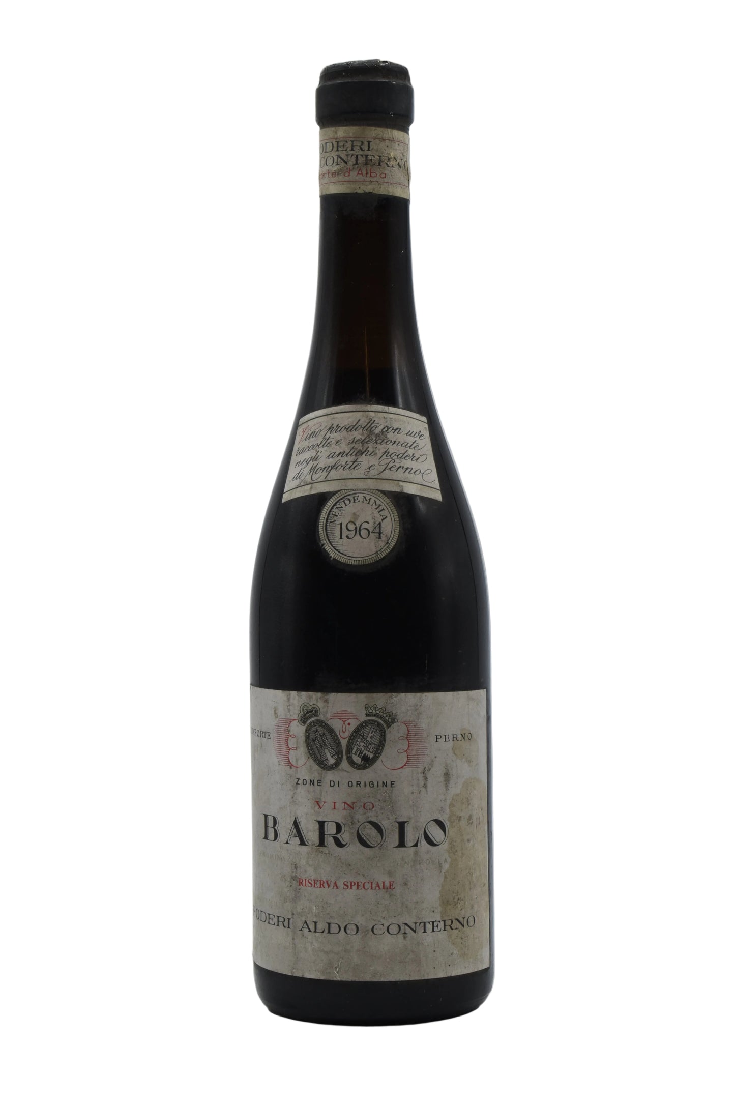 1964 Conterno (Aldo), Barolo Riserva Speciale 750ml