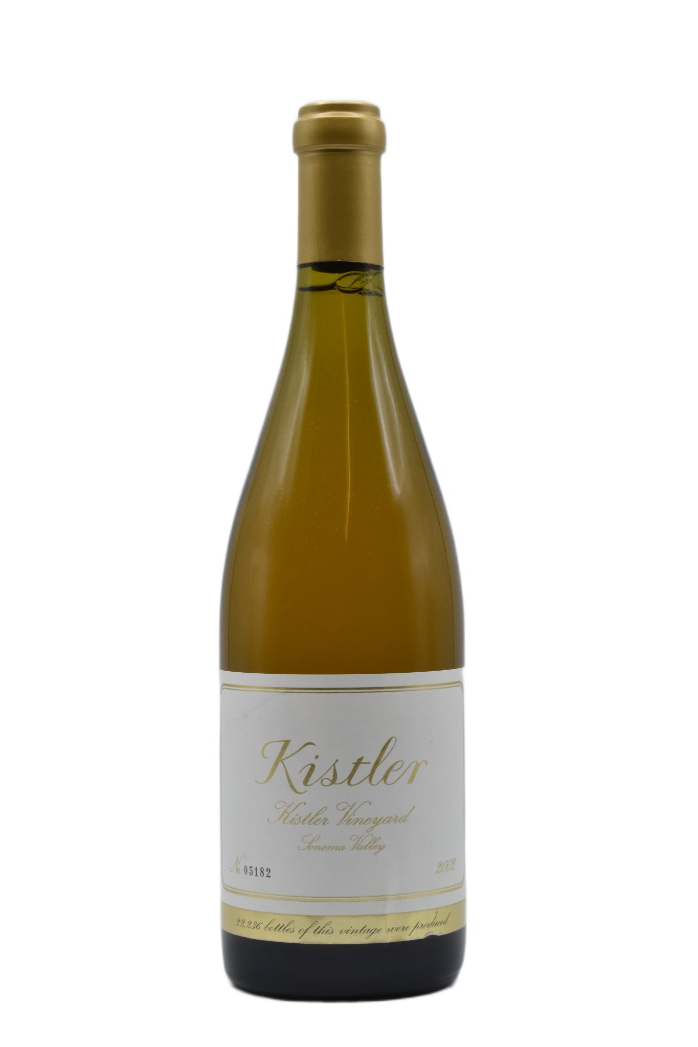 2002 Kistler, Kistler Vineyard, Sonoma Valley Chardonnay 750ml - Walker Wine Co.