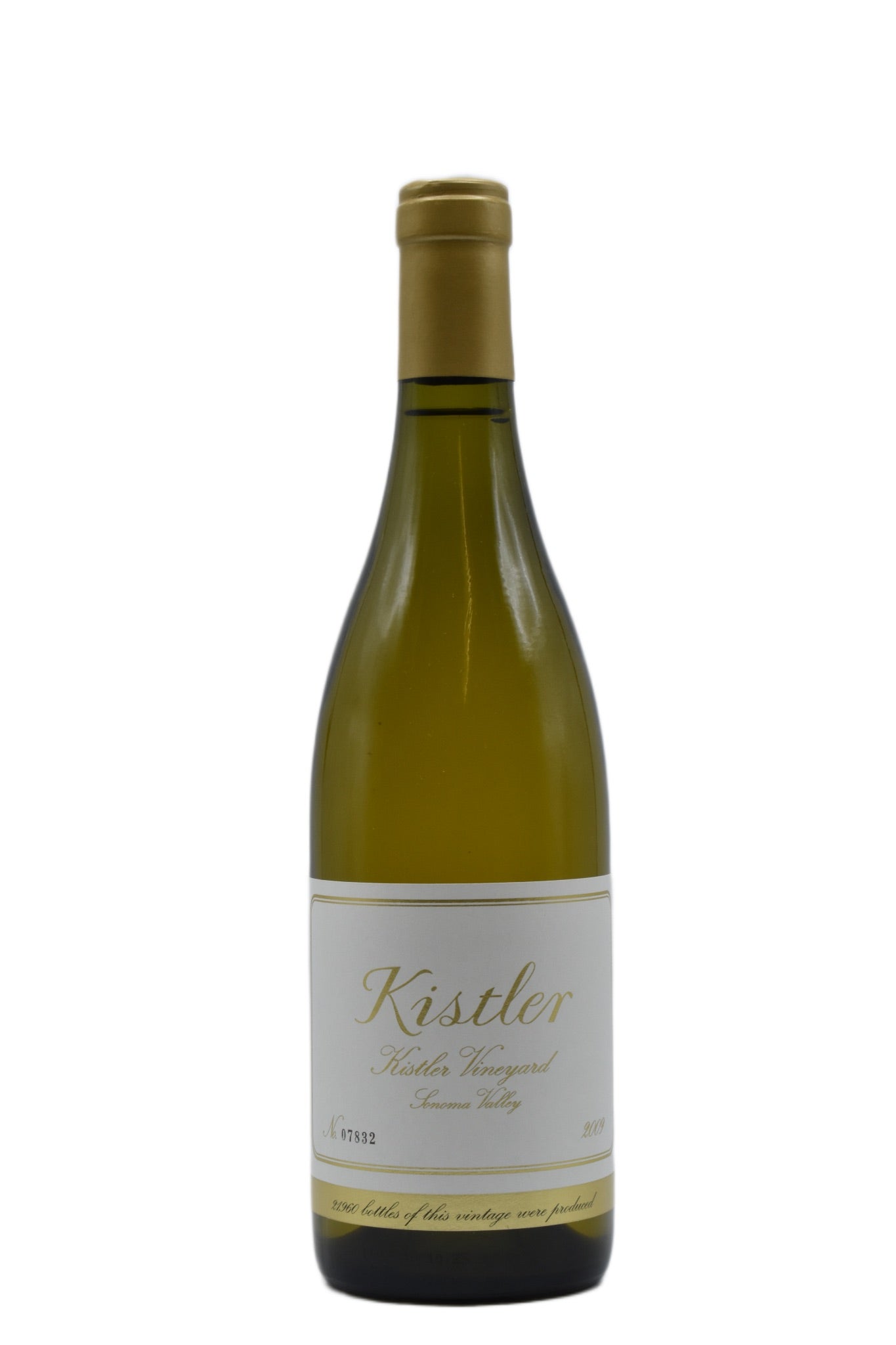 2009 Kistler, Kistler Vineyard, Sonoma Valley Chardonnay 750ml - Walker Wine Co.