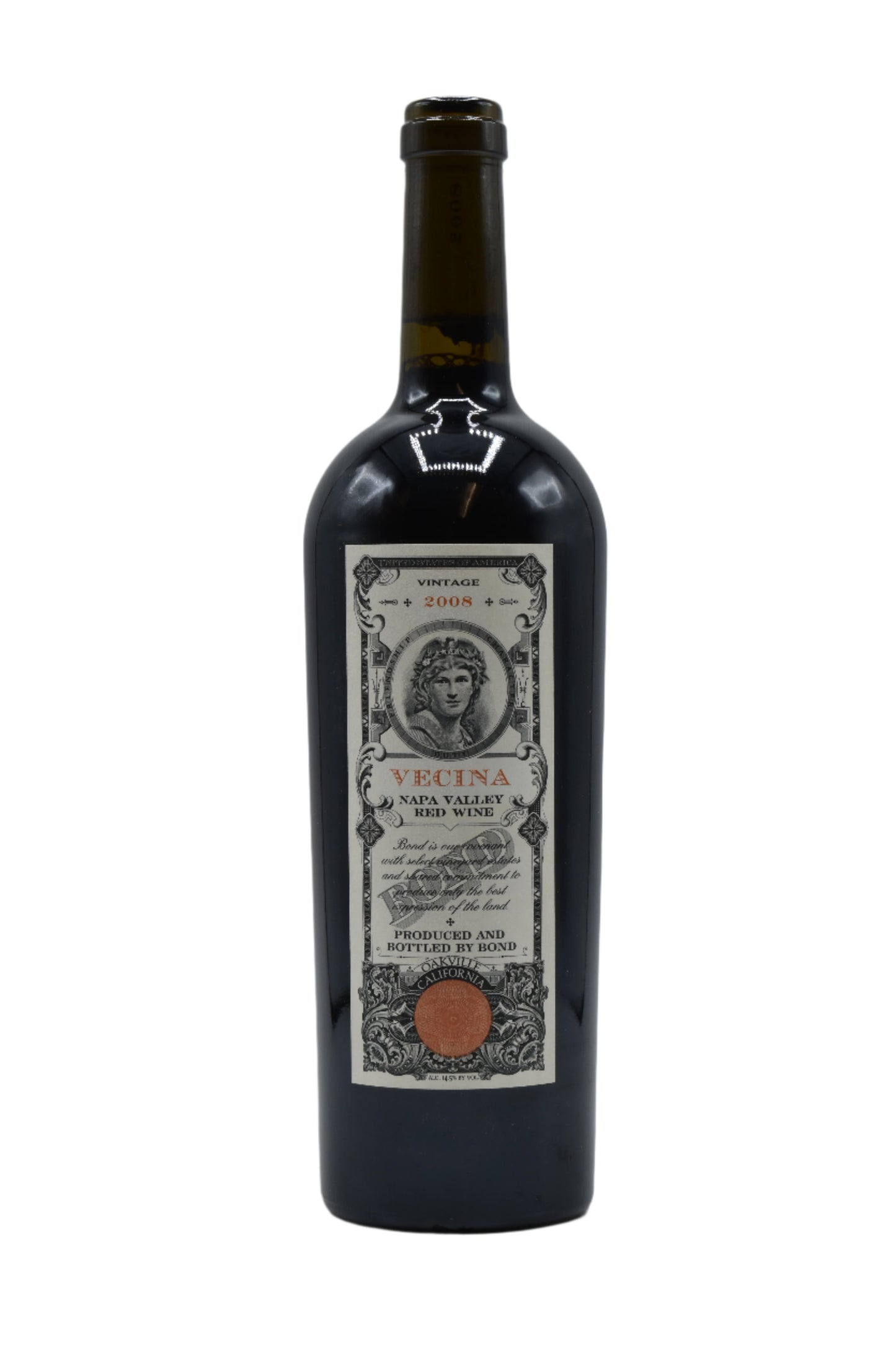 2008 Bond, Vecina Napa Valley Red 750ml - Walker Wine Co.