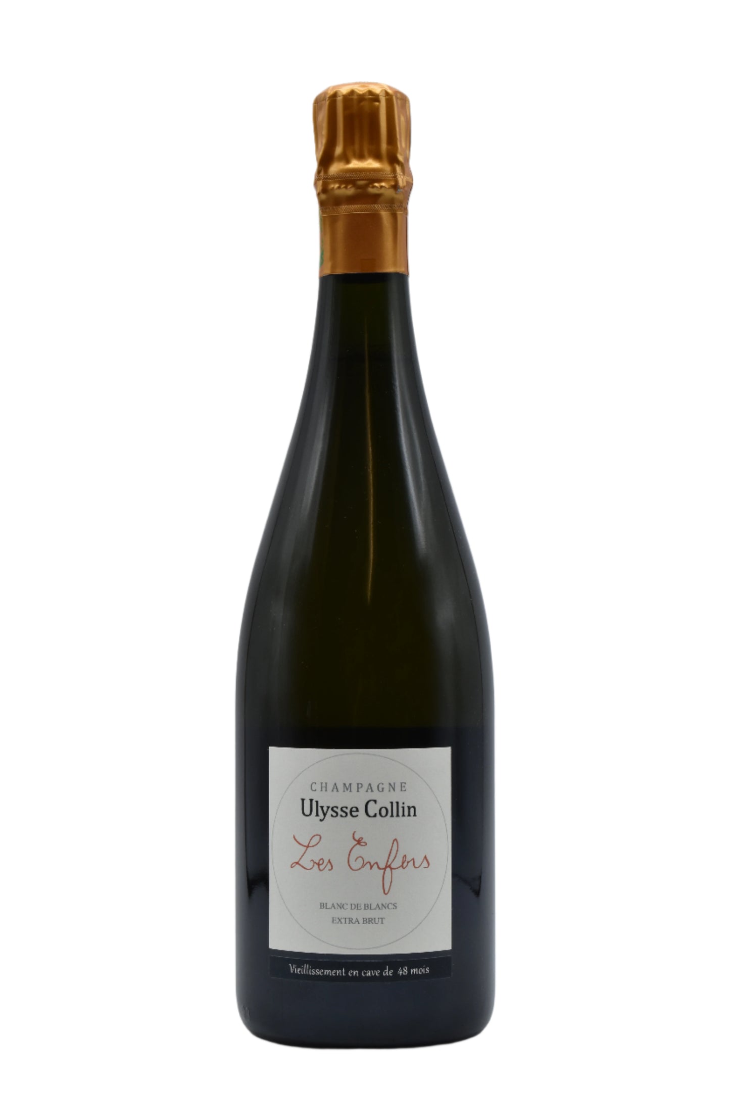 NV Ulysse Collin, 'Les Enfers' Blanc de Blancs 48 mois (V15) 750ml - Walker Wine Co.