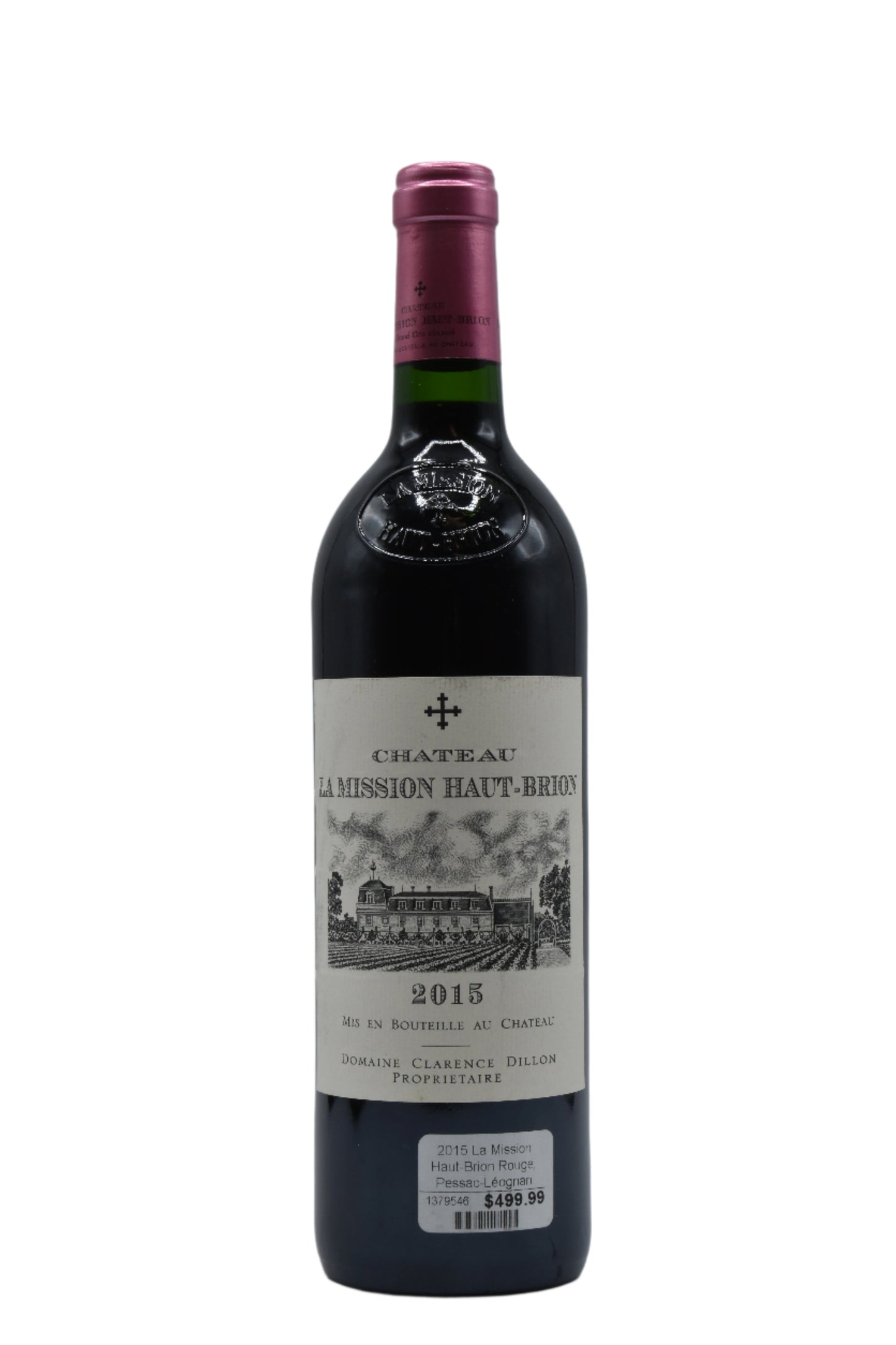 2015 Chateau La Mission Haut-Brion, Pessac-Leognan 750ml - Walker Wine Co.
