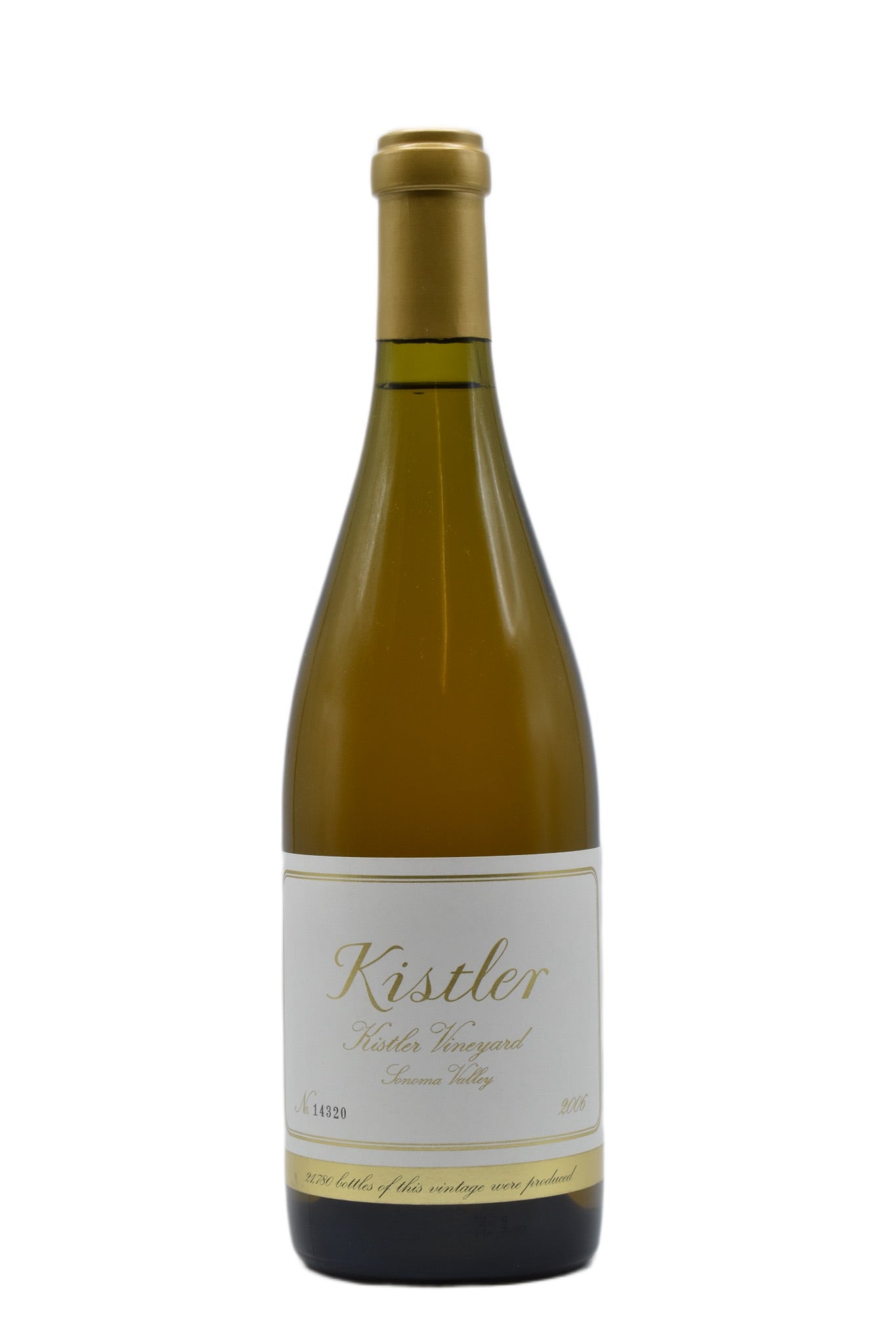 2006 Kistler, Kistler Vineyard, Sonoma Valley Chardonnay 750ml - Walker Wine Co.