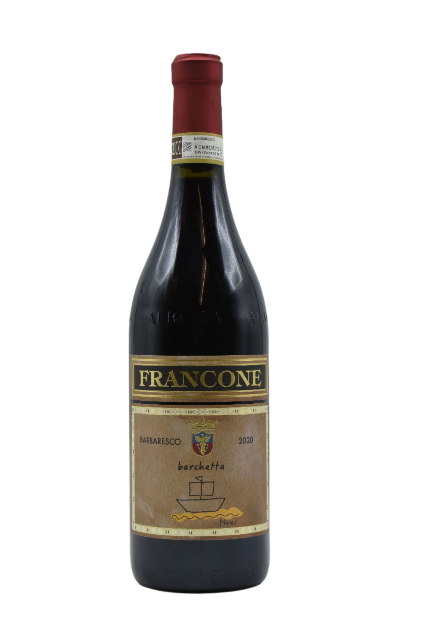2020 Francone 'Barchetta,' (Little Boat) Barbaresco 750ml - Walker Wine Co.