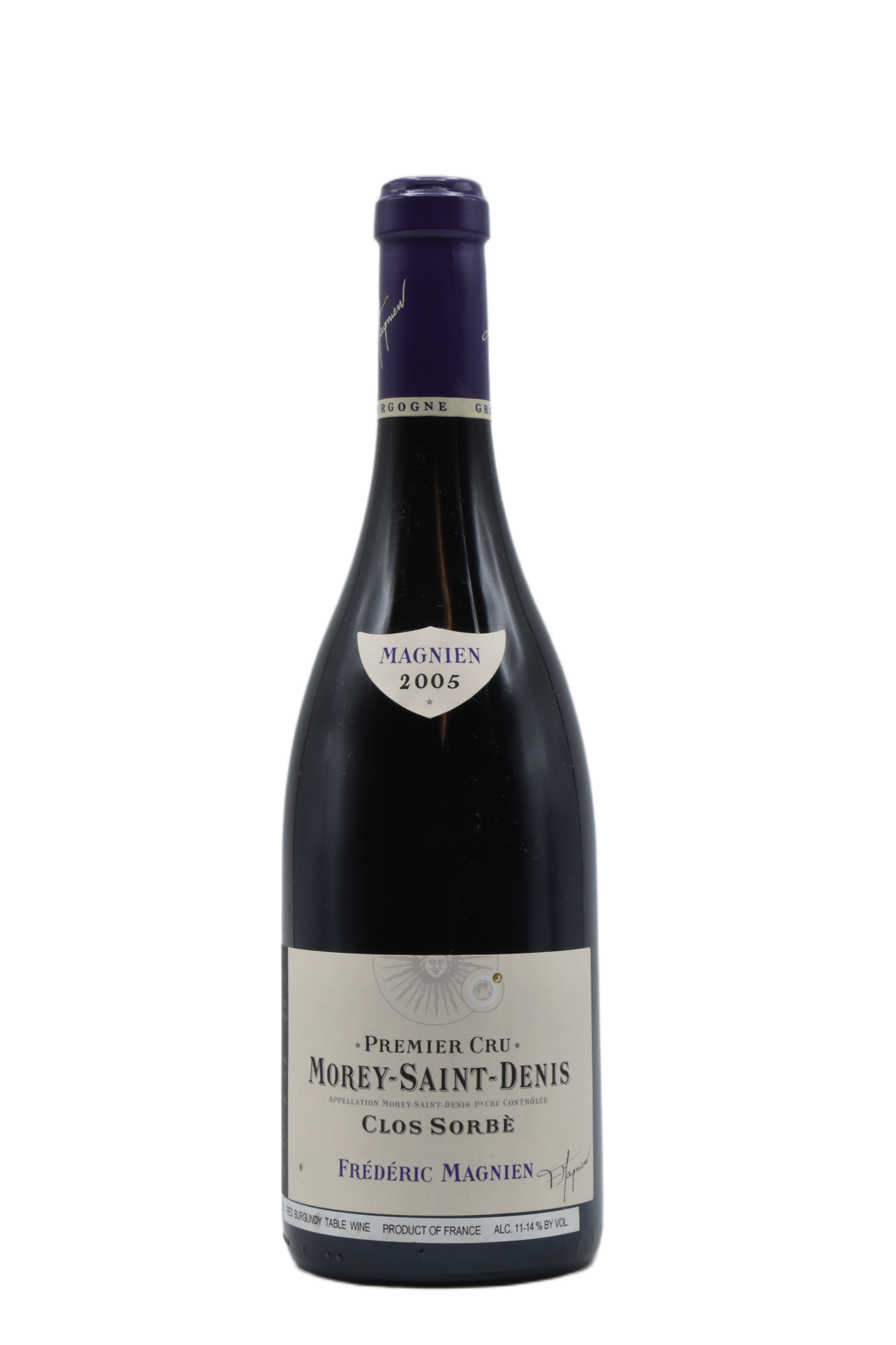 2005 F. Magnien, Morey Saint Denis 1er Cru Clos Sorbe 750ml - Walker Wine Co.