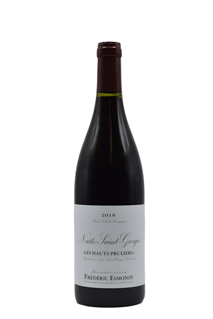 2018 Frederic Esmonin, Nuits Saint Georges Les Hauts Pruliers 750ml - Walker Wine Co.
