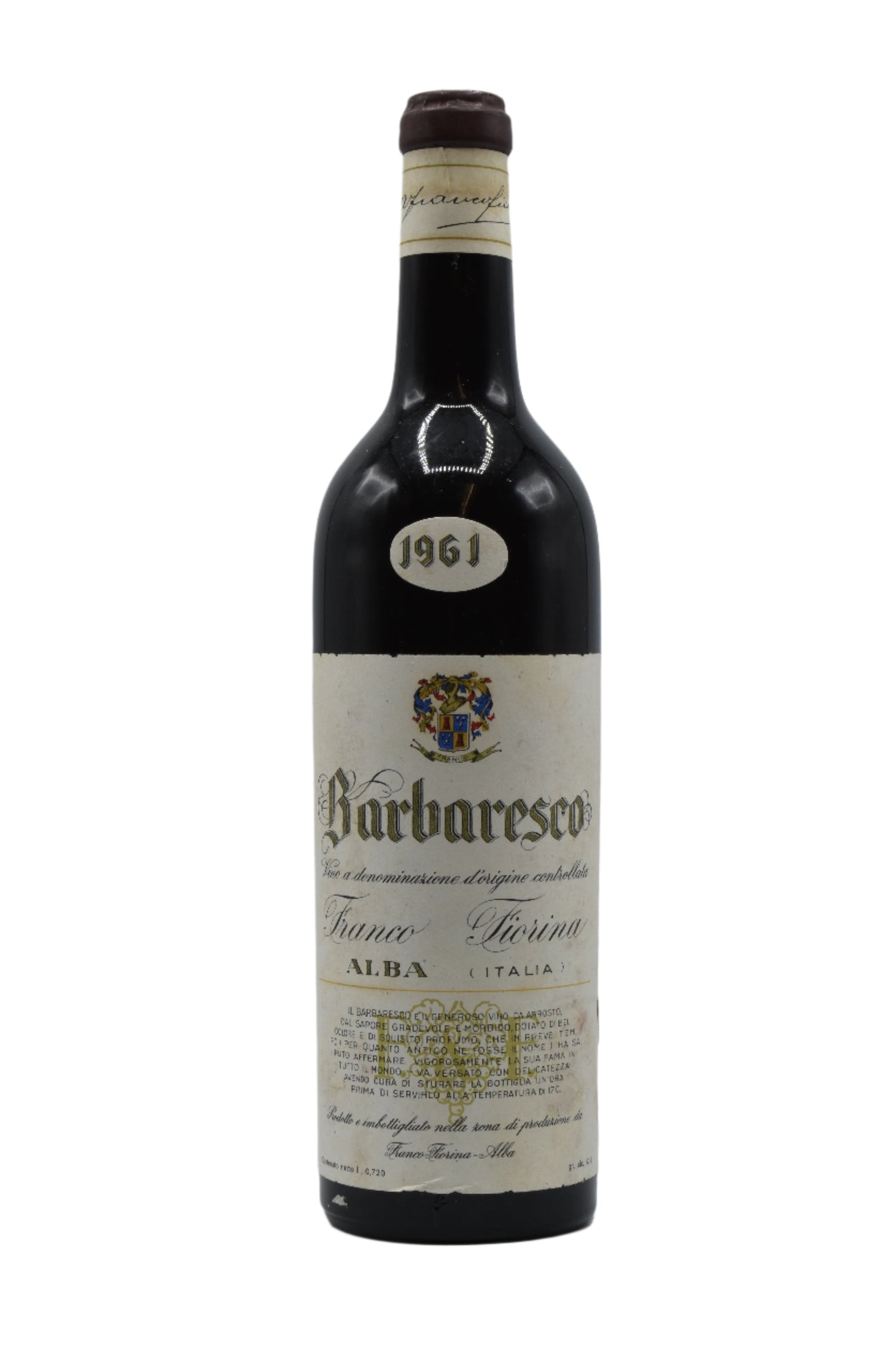 1961 Franco Fiorina, Barbaresco 750ml - Walker Wine Co.