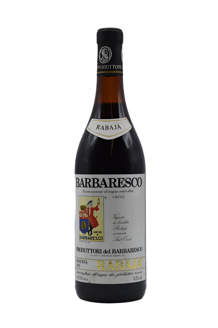 1979 Produttori del Barbaresco, Barbaresco Riserva Rabaja 750ml - Walker Wine Co.