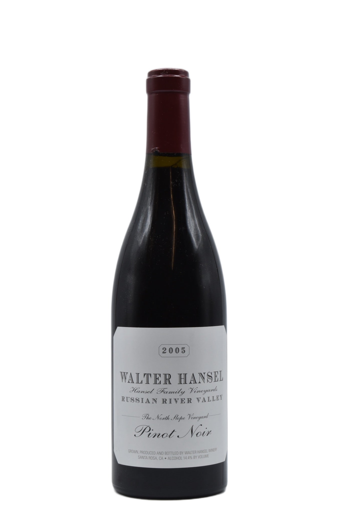 2005 Walter Hansel Family Vineyard, North Slope Pinot Noir 750ml - Walker Wine Co.