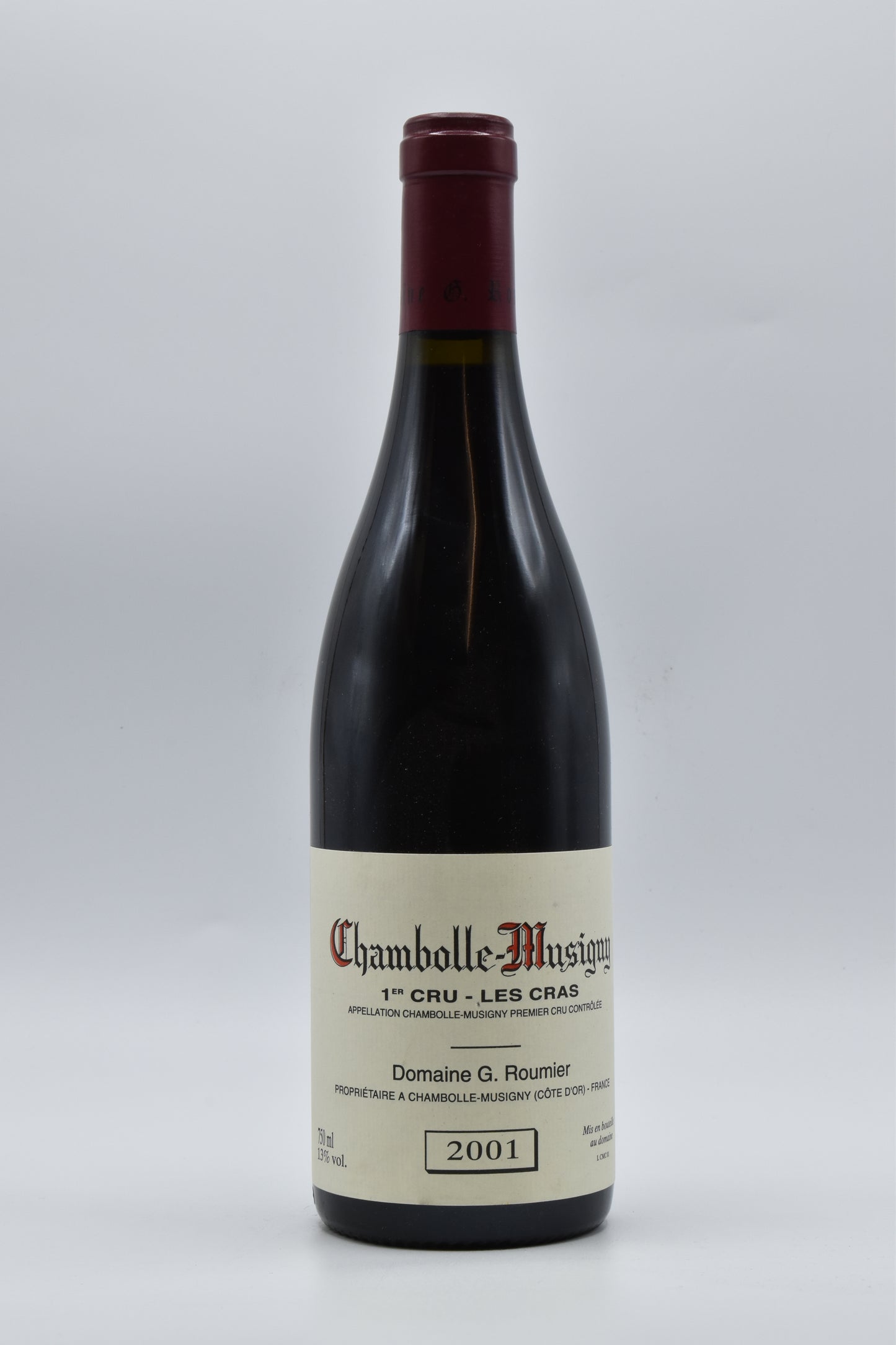 2001 G. Roumier, Chambolle-Musigny les Cras 1er Cru 750ml - Walker Wine Co.