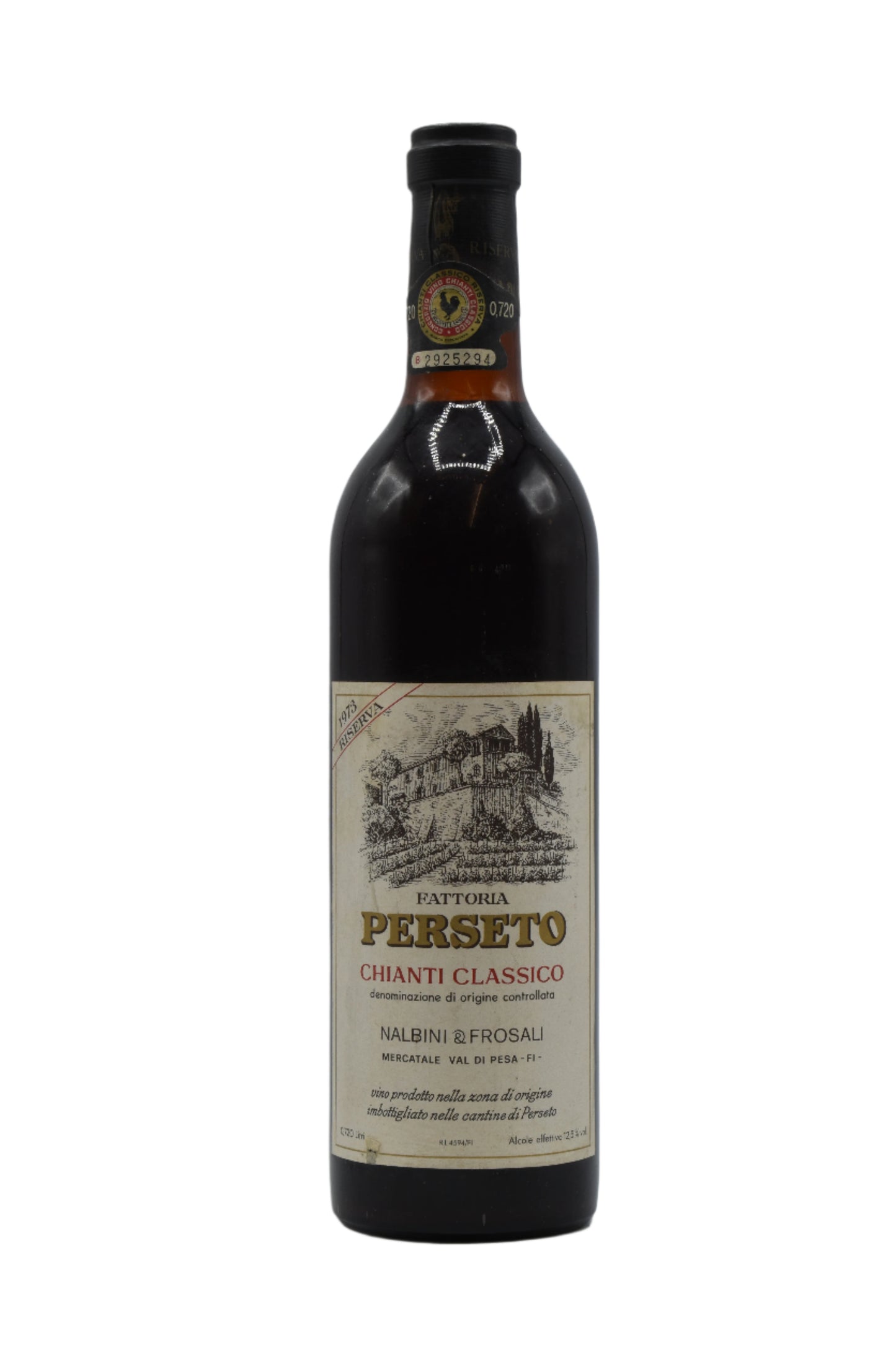 1973 Fattoria Perseto, Chianti Classico Riserva 750ml - Walker Wine Co.