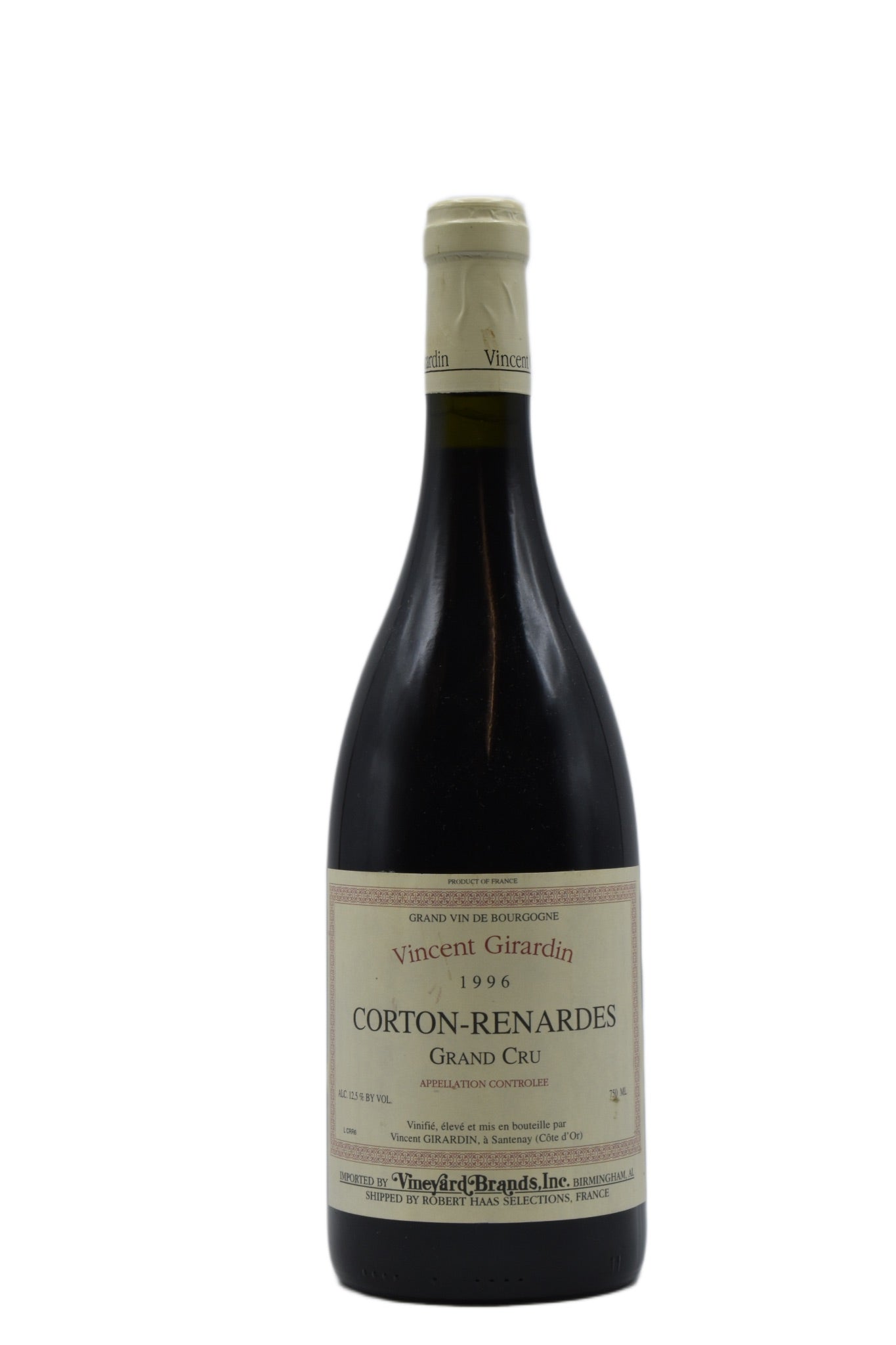 1996 V. Girardin, Corton Renardes Grand Cru 750ml - Walker Wine Co.