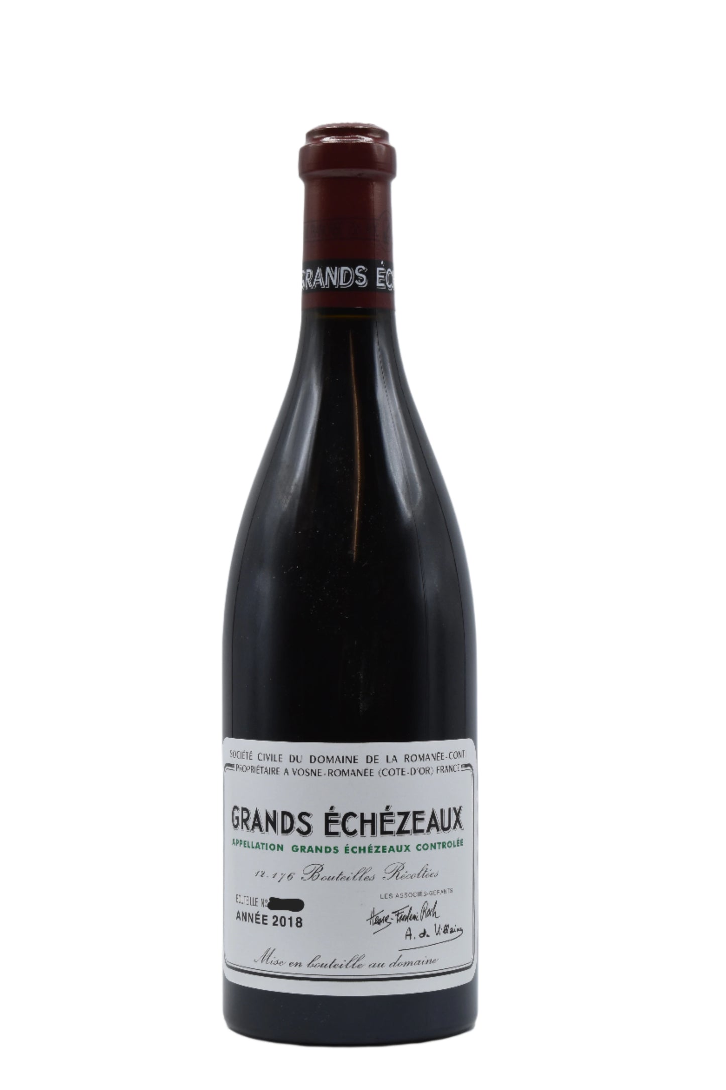 2018 Domaine de la Romanee-Conti, Grands Echezeaux 750ml - Walker Wine Co.