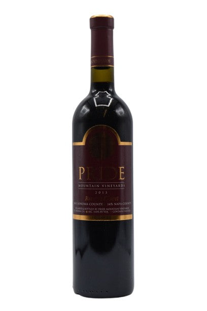 2013 Pride Mountain Vineyards, Reserve Claret 750ml - Walker Wine Co.
