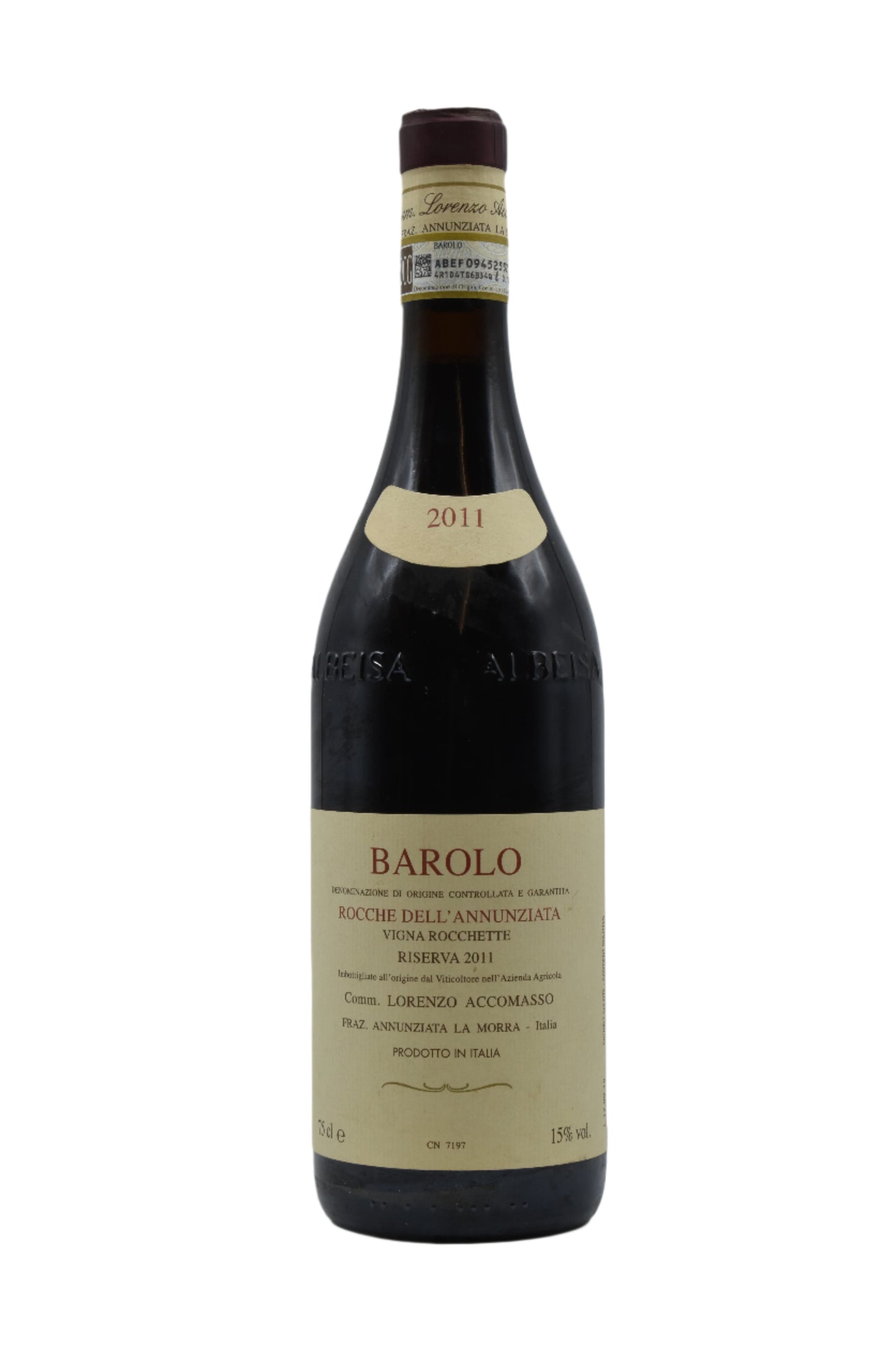 2011 Accomasso, Barolo Rocche dell Annunziata Vigna Rocchette Riserva 750ml - Walker Wine Co.