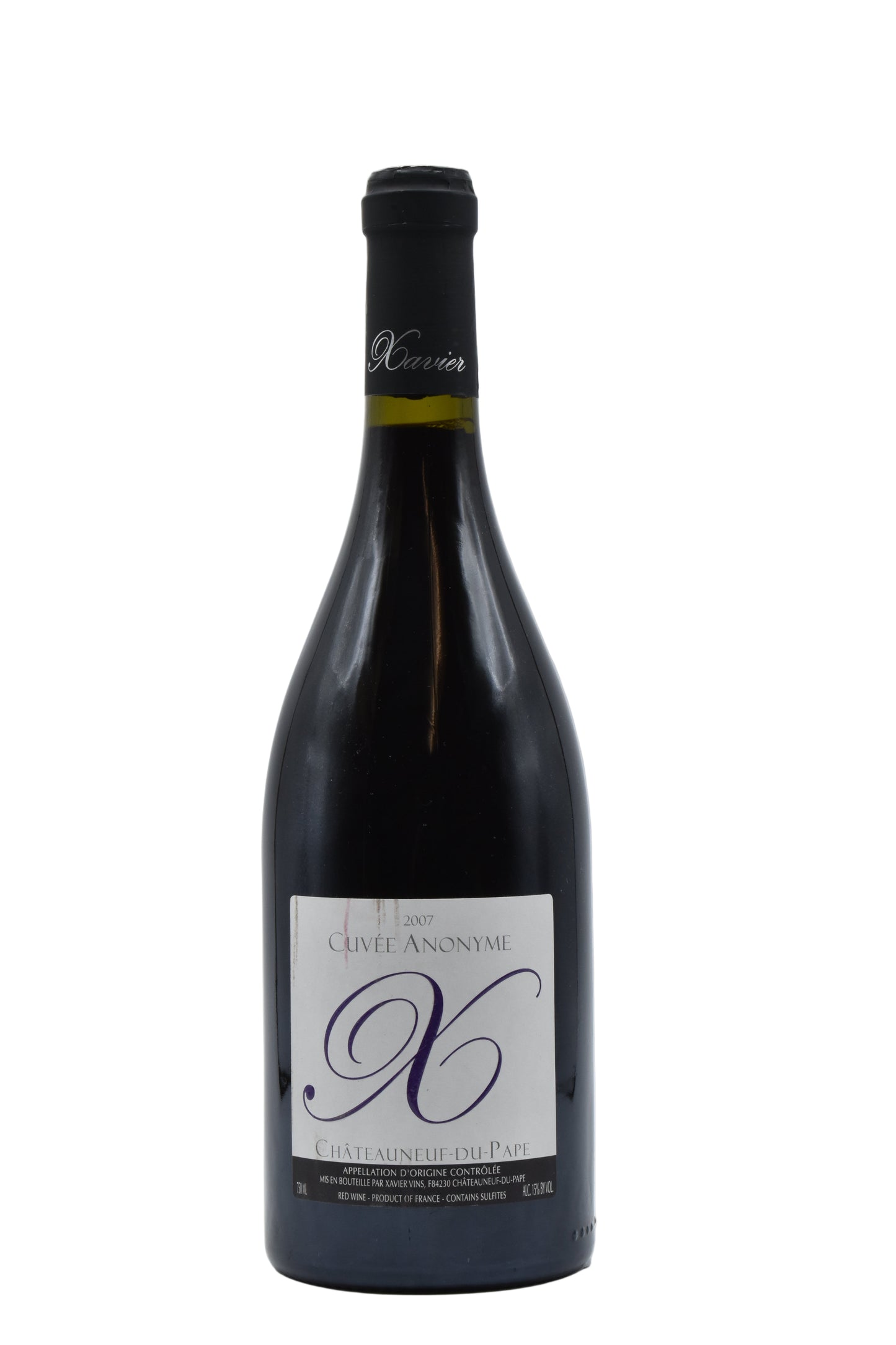 2007 Xavier Vignon, Cuvee Anonyme X, Chateauneuf-du-Pape 750ml - Walker Wine Co.