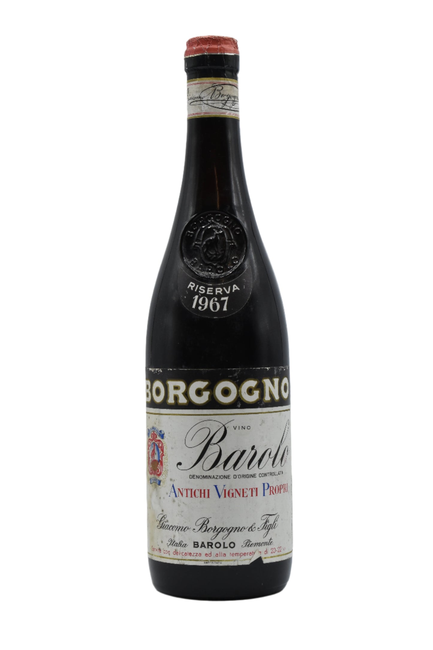 1967 Borgogno (G.), Barolo Riserva 750ml - Walker Wine Co.