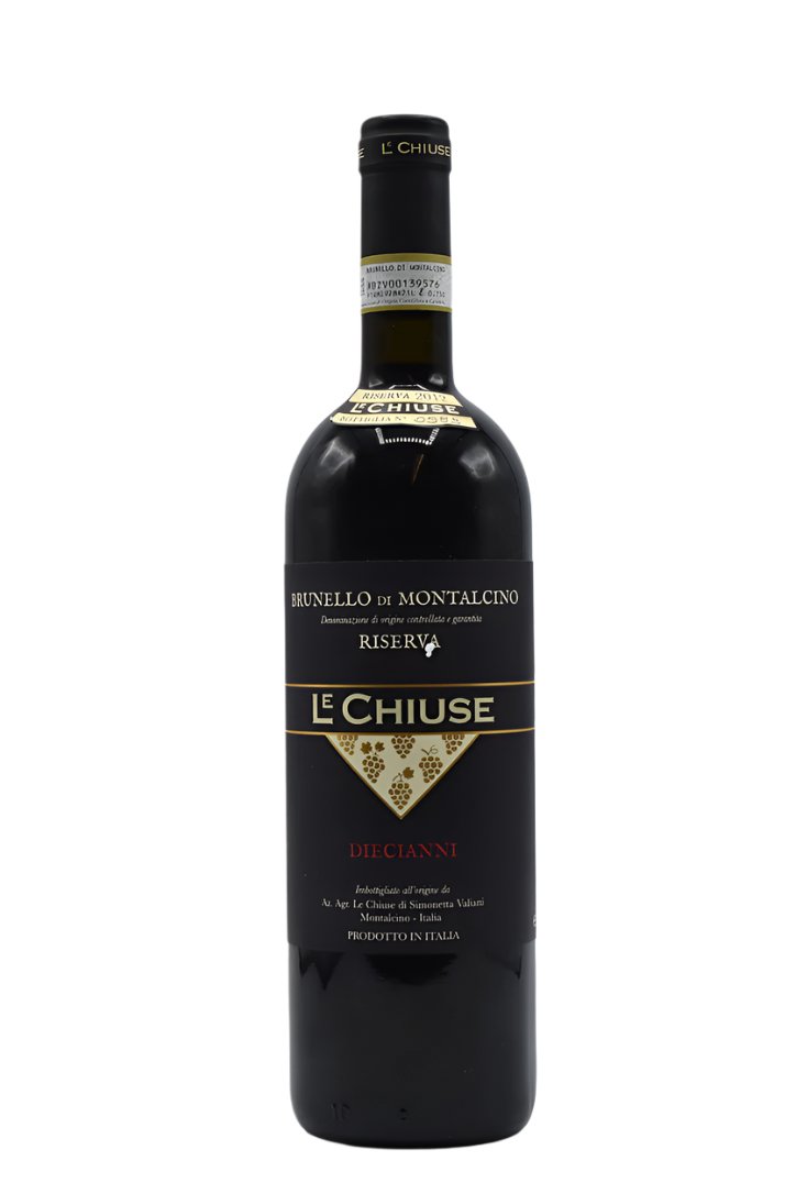 2012 Le Chiuse, Brunello Di Montalcino Riserva 'Diecianni' 750ml - Walker Wine Co.