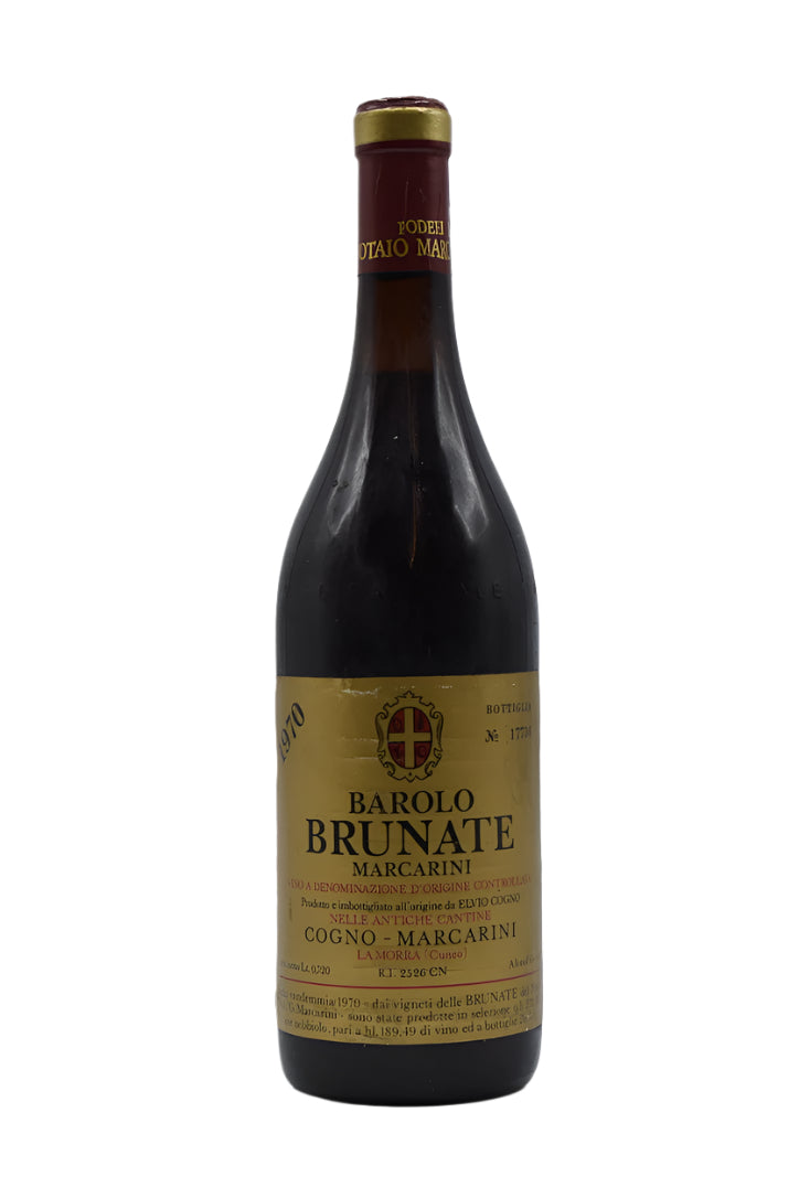 1970 Marcarini, Barolo Brunate 750ml - Walker Wine Co.