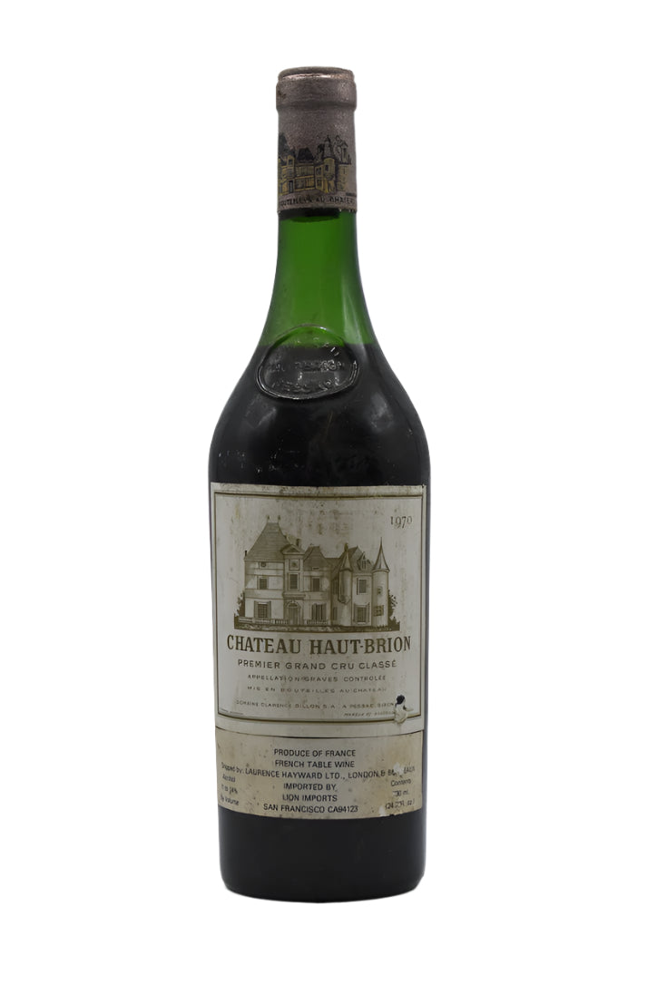 1970 Chateau Haut-Brion, Pessac-Leognan 750ml - Walker Wine Co.