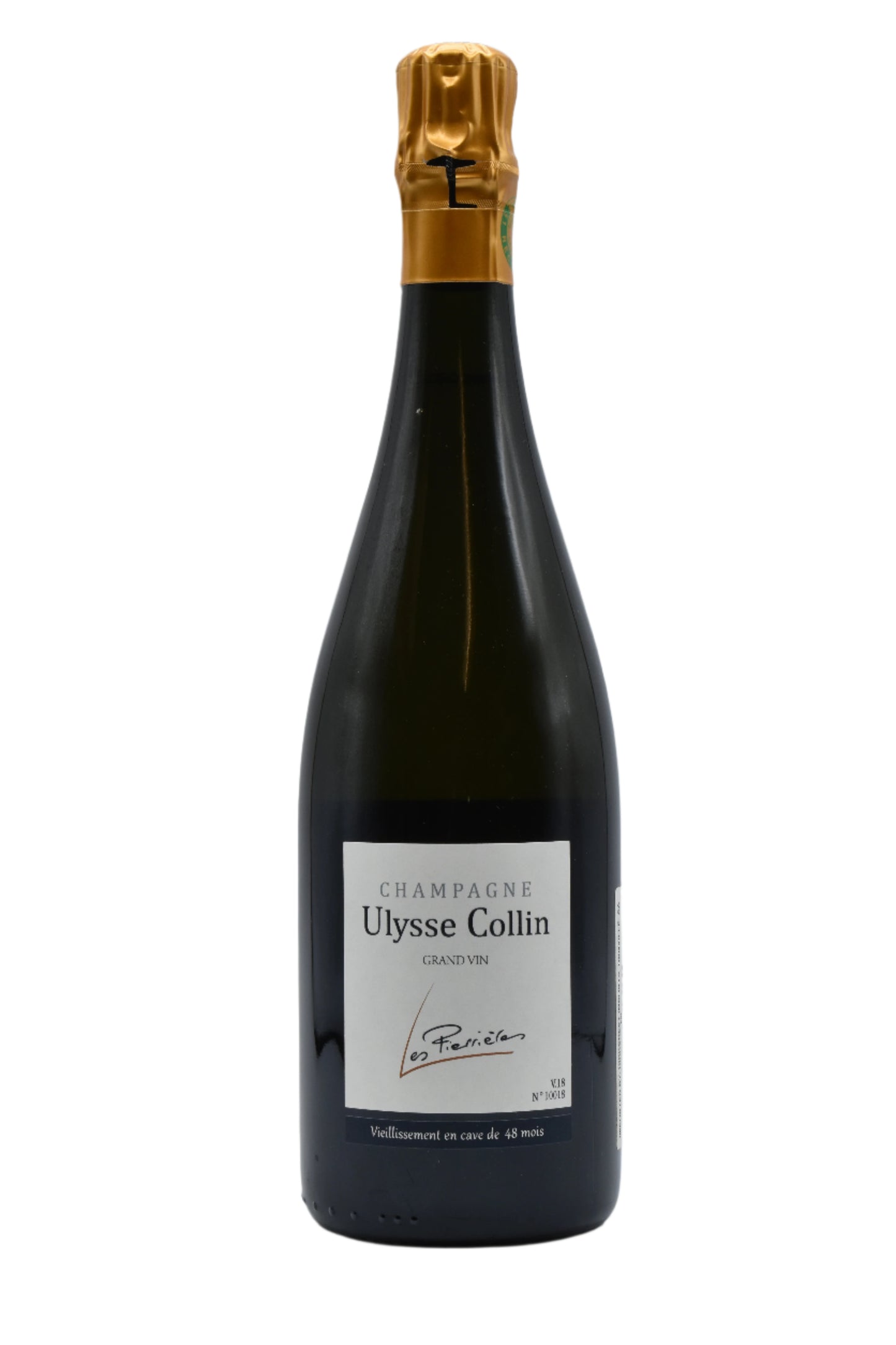 NV Ulysse Collin, Les Pierrieres Blancs de Blanc Extra Brut 48 mois (V18) 750ml - Walker Wine Co.
