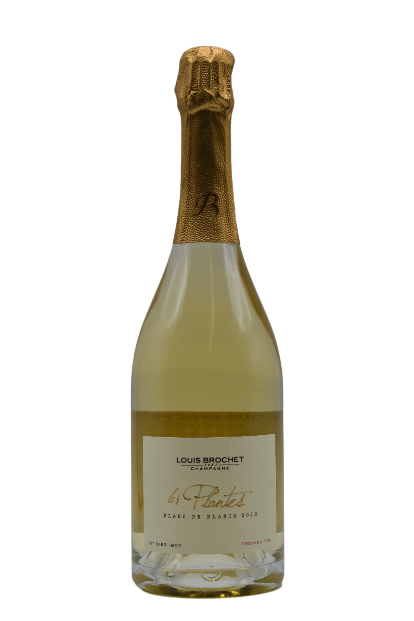 2018 Louis Brochet, les Plantes Blanc de Blancs 1er Cru, Champagne 750ml - Walker Wine Co.