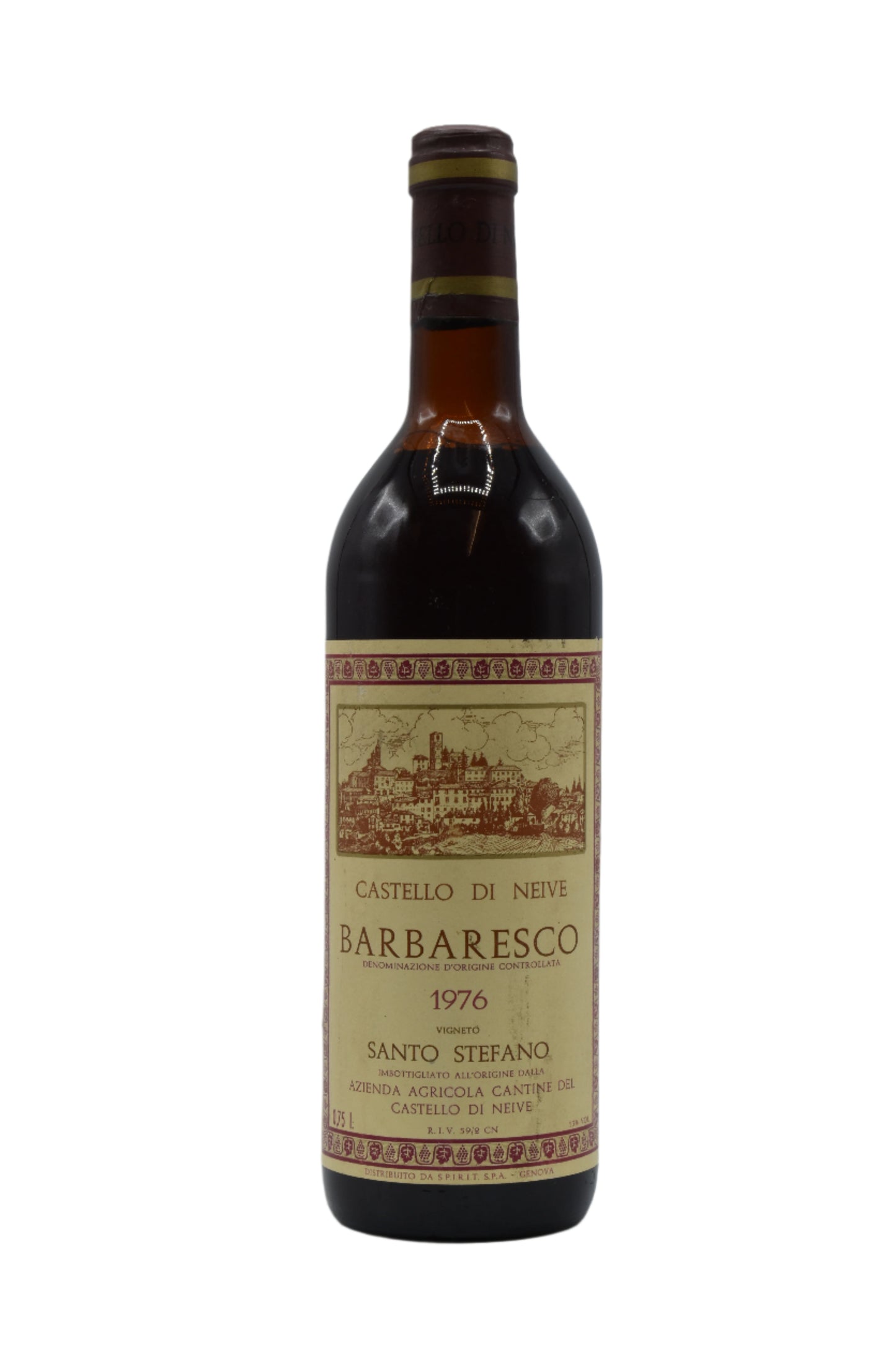 1976 Castello di Neive, Barbaresco Santo Stefano 750ml - Walker Wine Co.