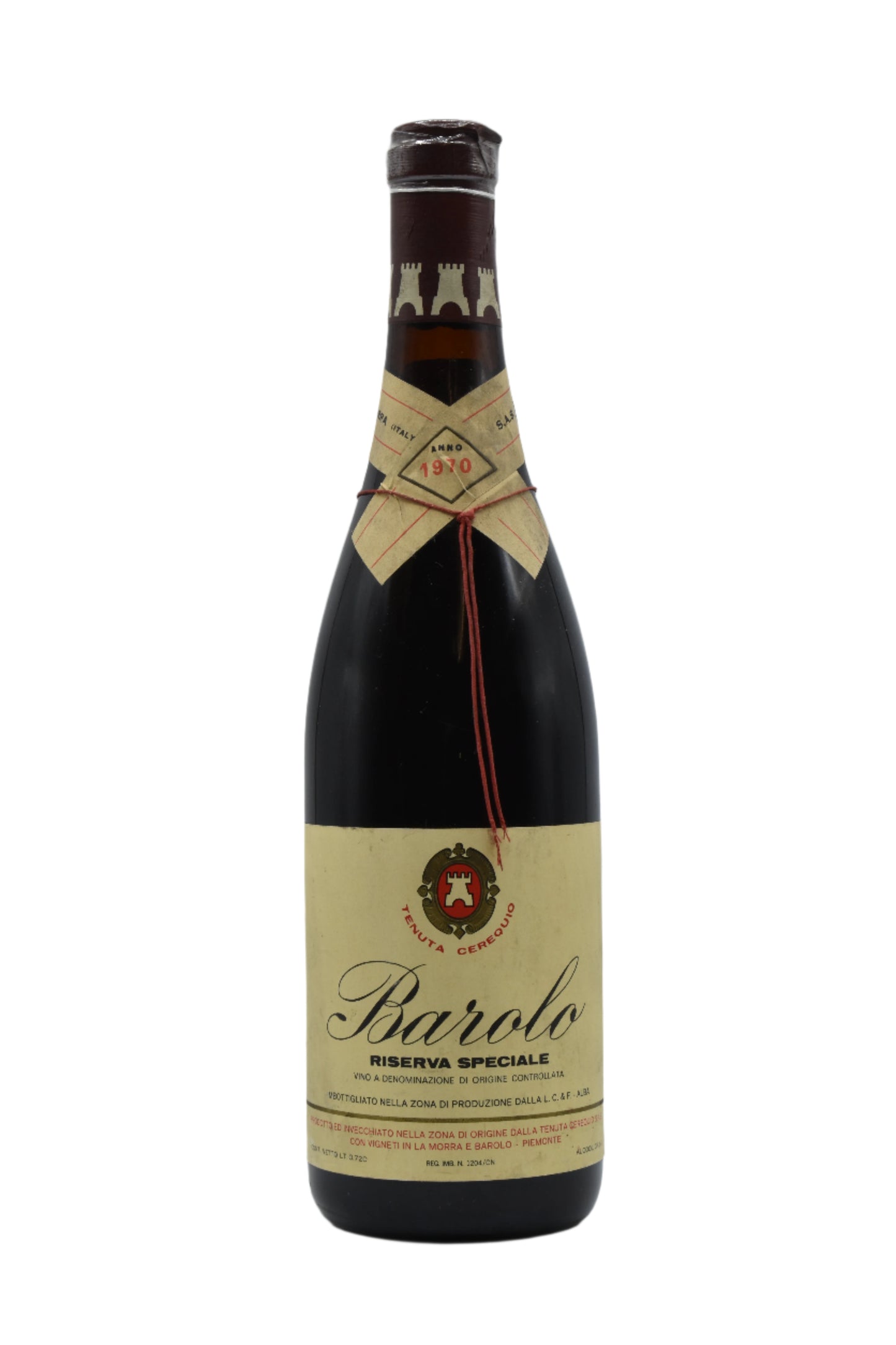 1970 Tenuta Cerequio, Barolo Riserva Speciale 750ml - Walker Wine Co.