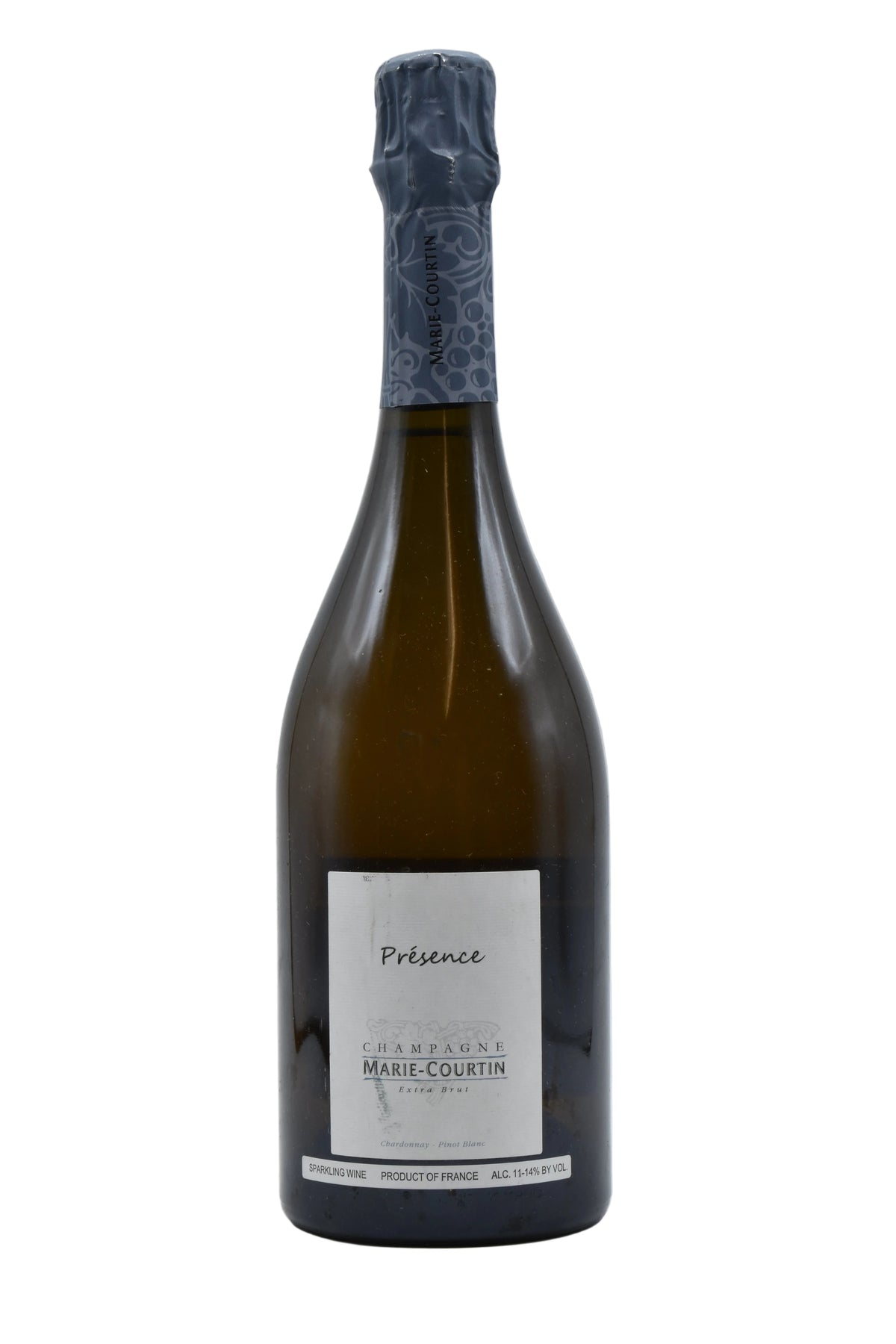 2015 Marie-Courtin, Presence Blanc de Blancs Champagne 750ml - Walker Wine Co.
