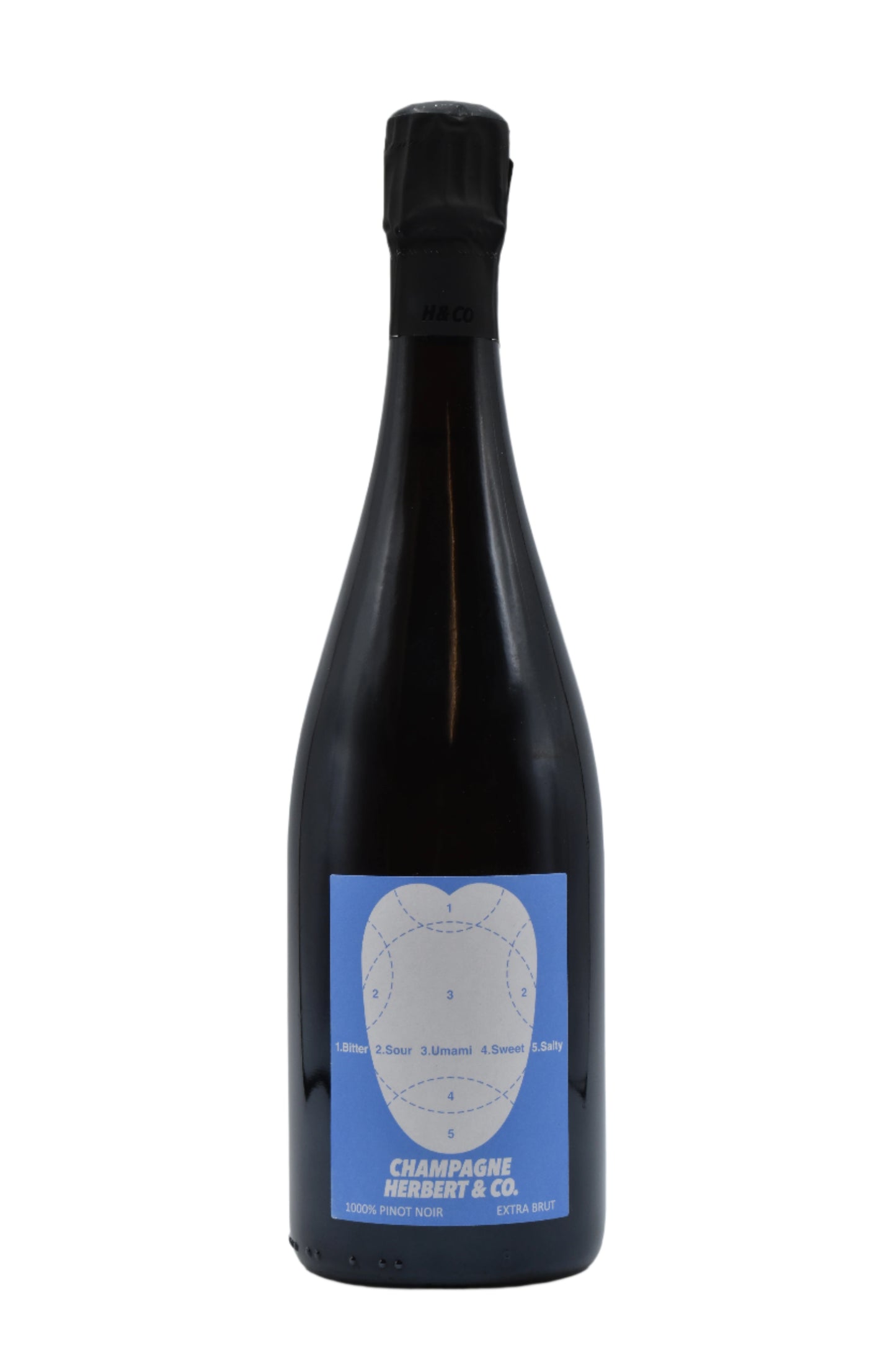 NV Herbert & Co., '1000%' Pinot Noir Extra Brut, Champagne 750ml - Walker Wine Co.