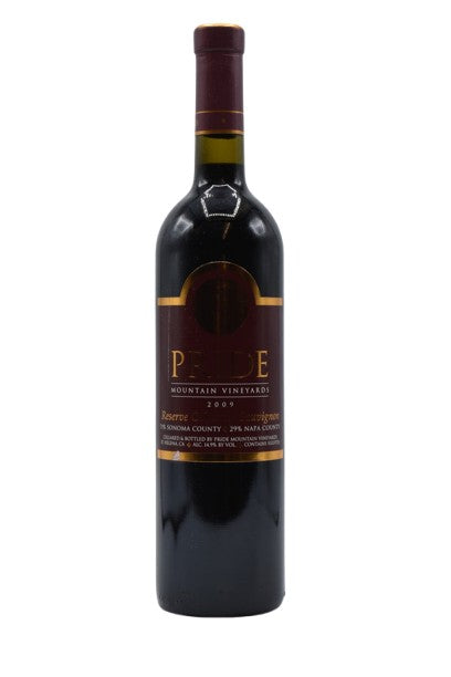 2009 Pride Mountain Vineyards, Reserve Cabernet Sauvignon 750ml - Walker Wine Co.