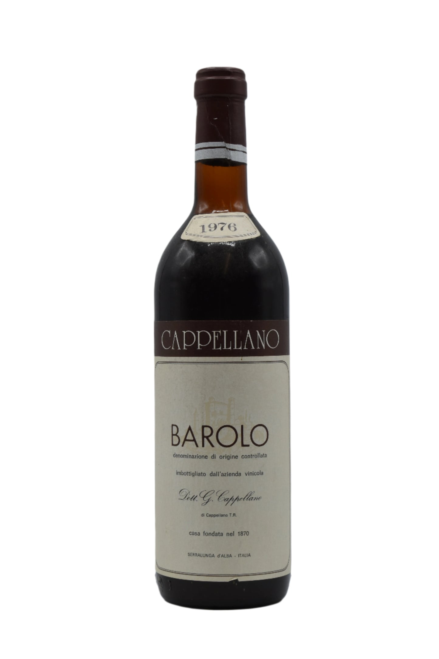 1976 Cappellano, Barolo 750ml - Walker Wine Co.