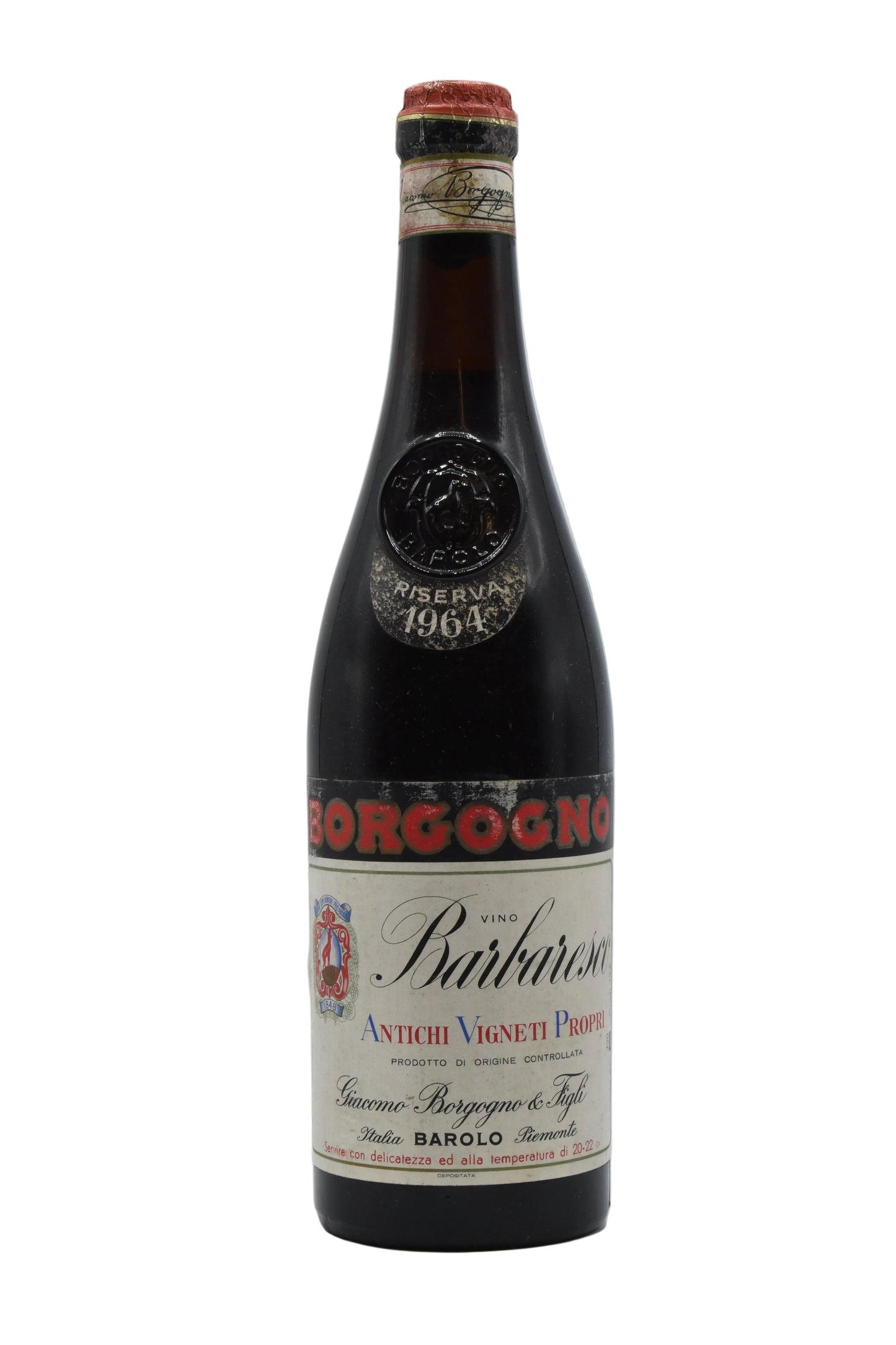 1964 Borgogno (G.), Barbaresco Riserva 750ml
