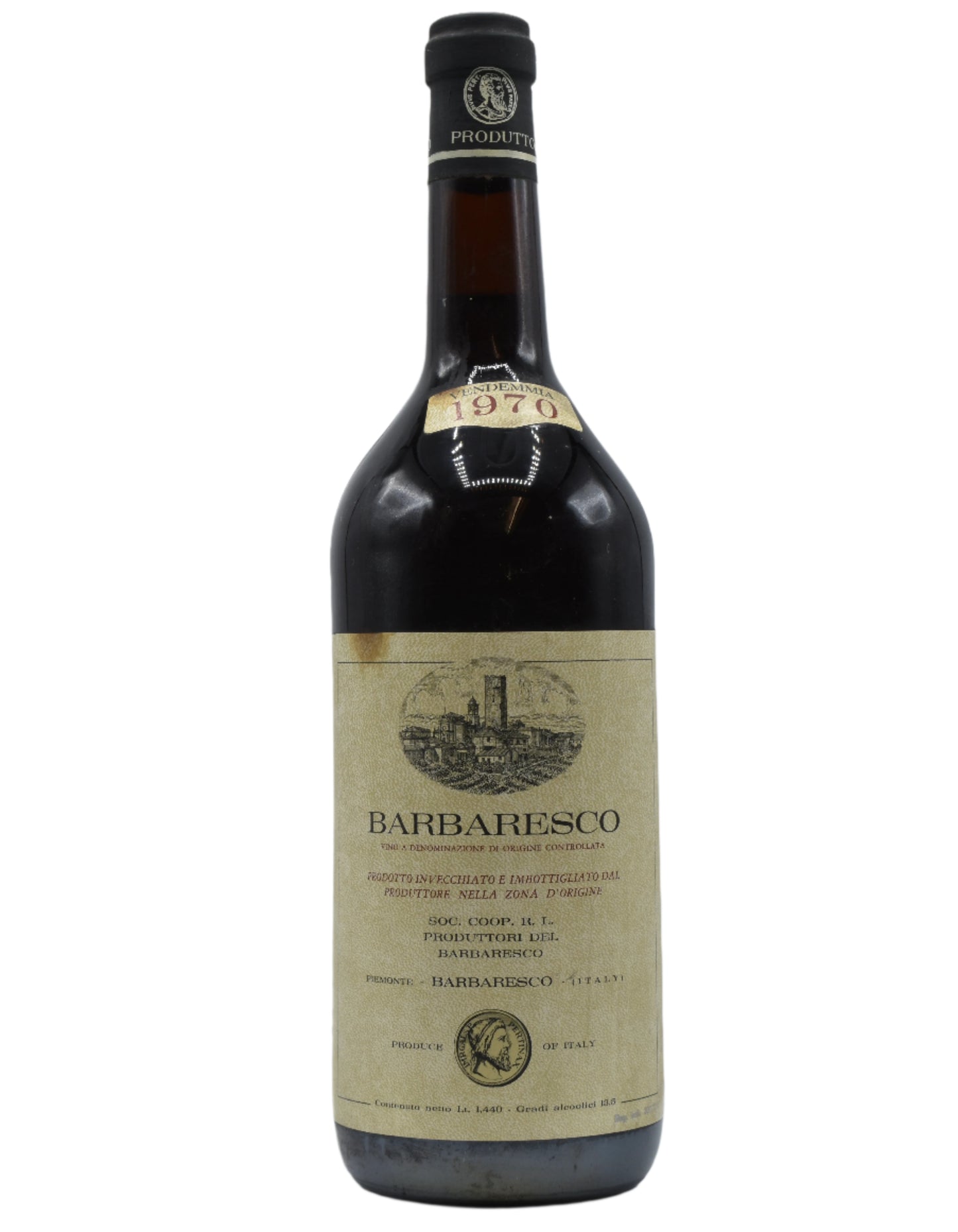 1970 Produttori del Barbaresco, Barbaresco 1.5L (mag) - Walker Wine Co.