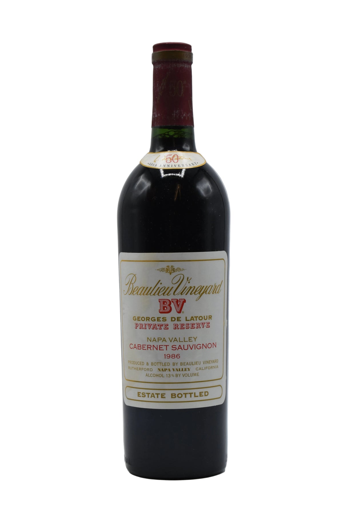 1986 BV Georges de Latour Private Reserve, Cabernet Sauvignon 750ml