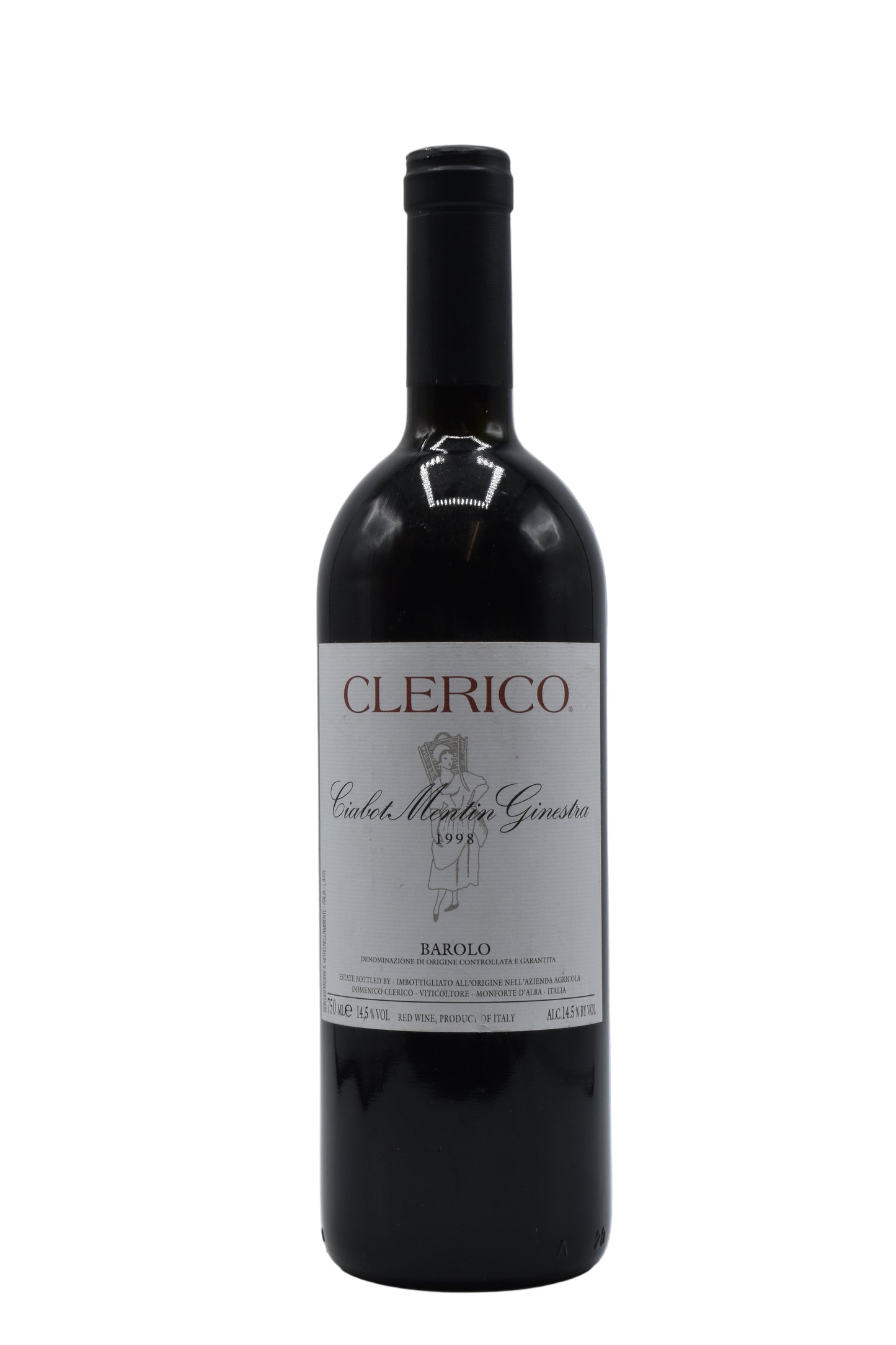1998 Domenico Clerico, Barolo Ciabot Mentin Ginestra 750ml