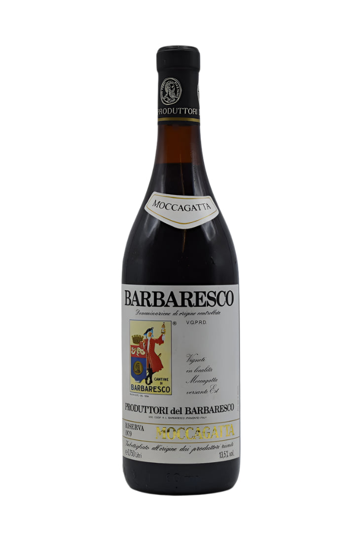 1979 Produttori del Barbaresco, Barbaresco Riserva Moccagatta 750ml - Walker Wine Co.