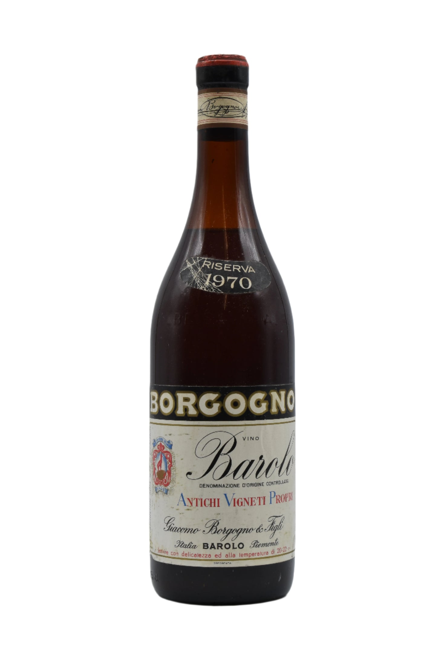 1970 Borgogno (G.), Barolo Riserva 750ml - Walker Wine Co.