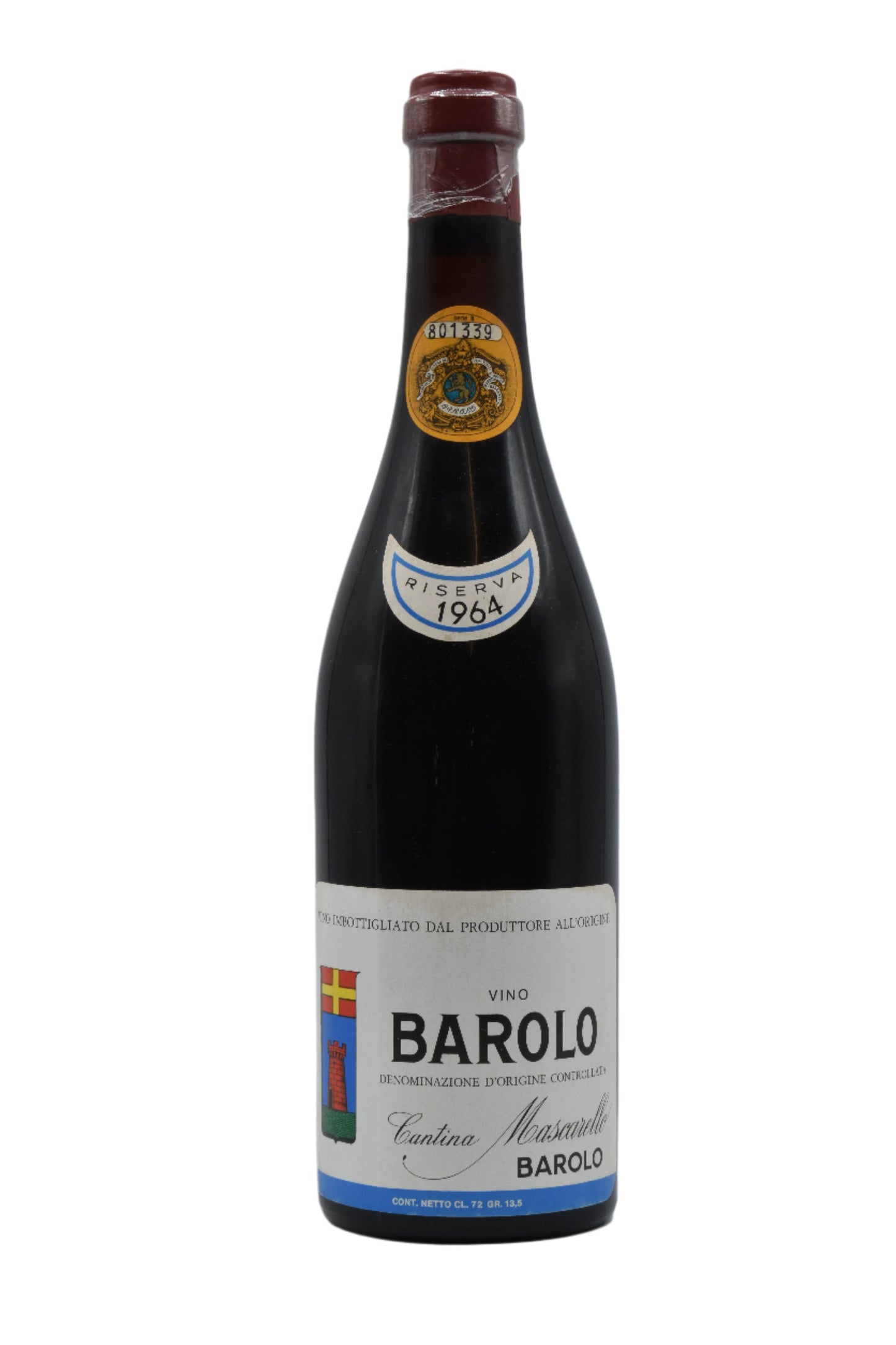 1964 Mascarello (Cantina Bartolo), Barolo Riserva 750ml - Walker Wine Co.