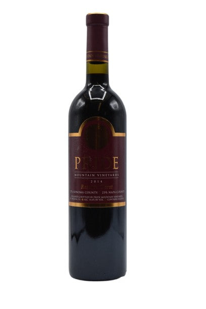 2014 Pride Mountain Vineyards, Reserve Claret 750ml - Walker Wine Co.
