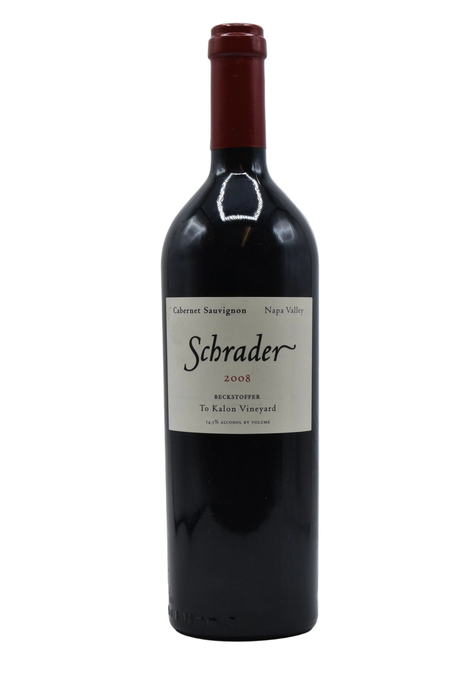 2008 Schrader Mixed 2PK owc (Beckstoffer To Kalon & Rutherford Beckstoffer GIII) - Walker Wine Co.