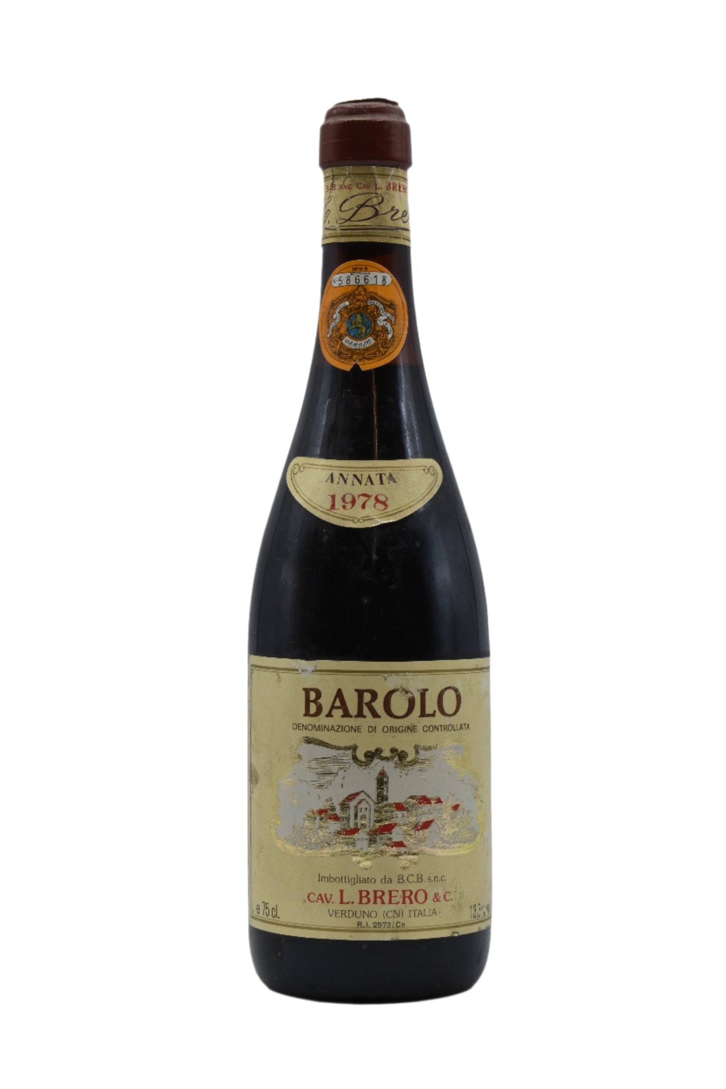 1978 L. Brero, Barolo 750ml - Walker Wine Co.