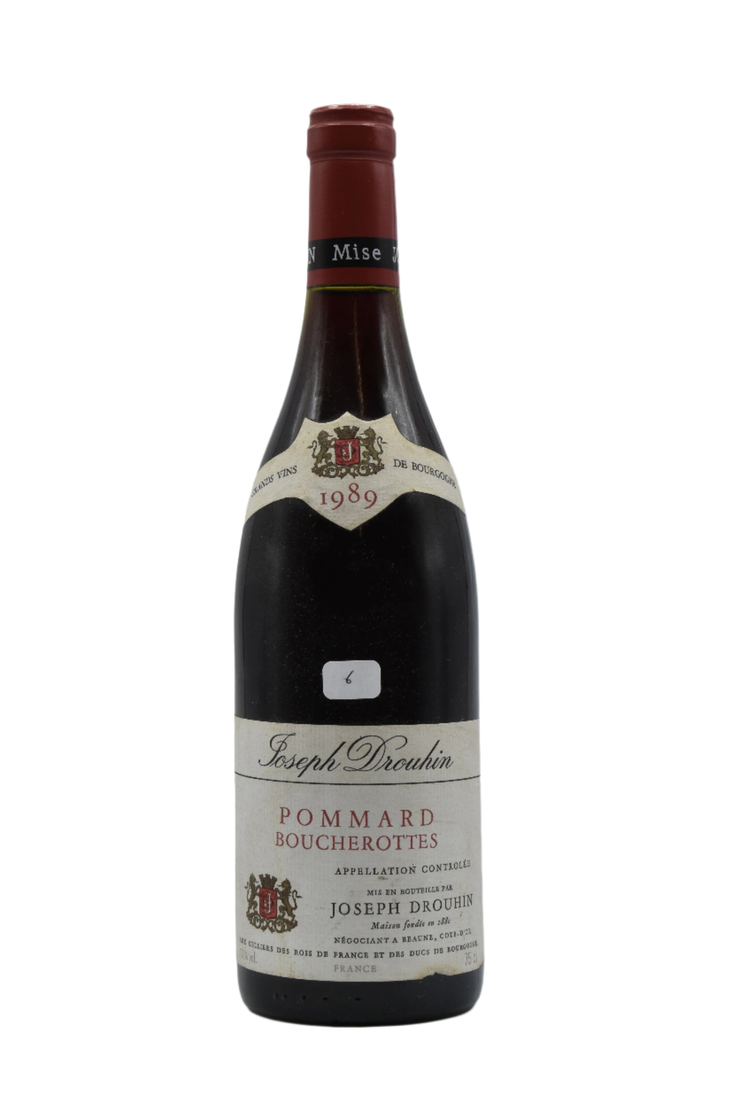 1989 Joseph Drouhin, Pommard Boucherottes 750ml - Walker Wine Co.