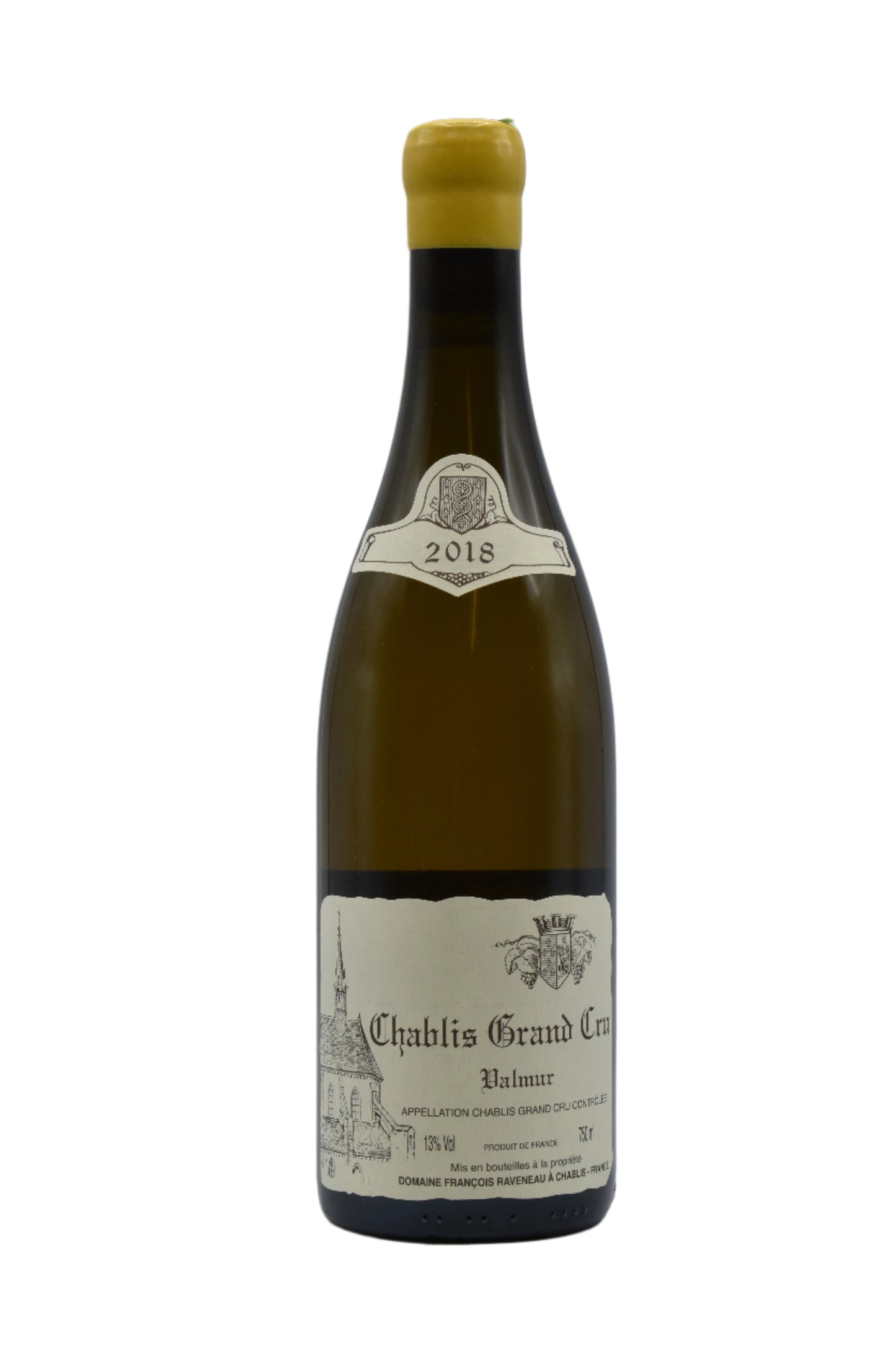 2018 F. Raveneau, Chablis Valmur Grand Cru 750ml - Walker Wine Co.