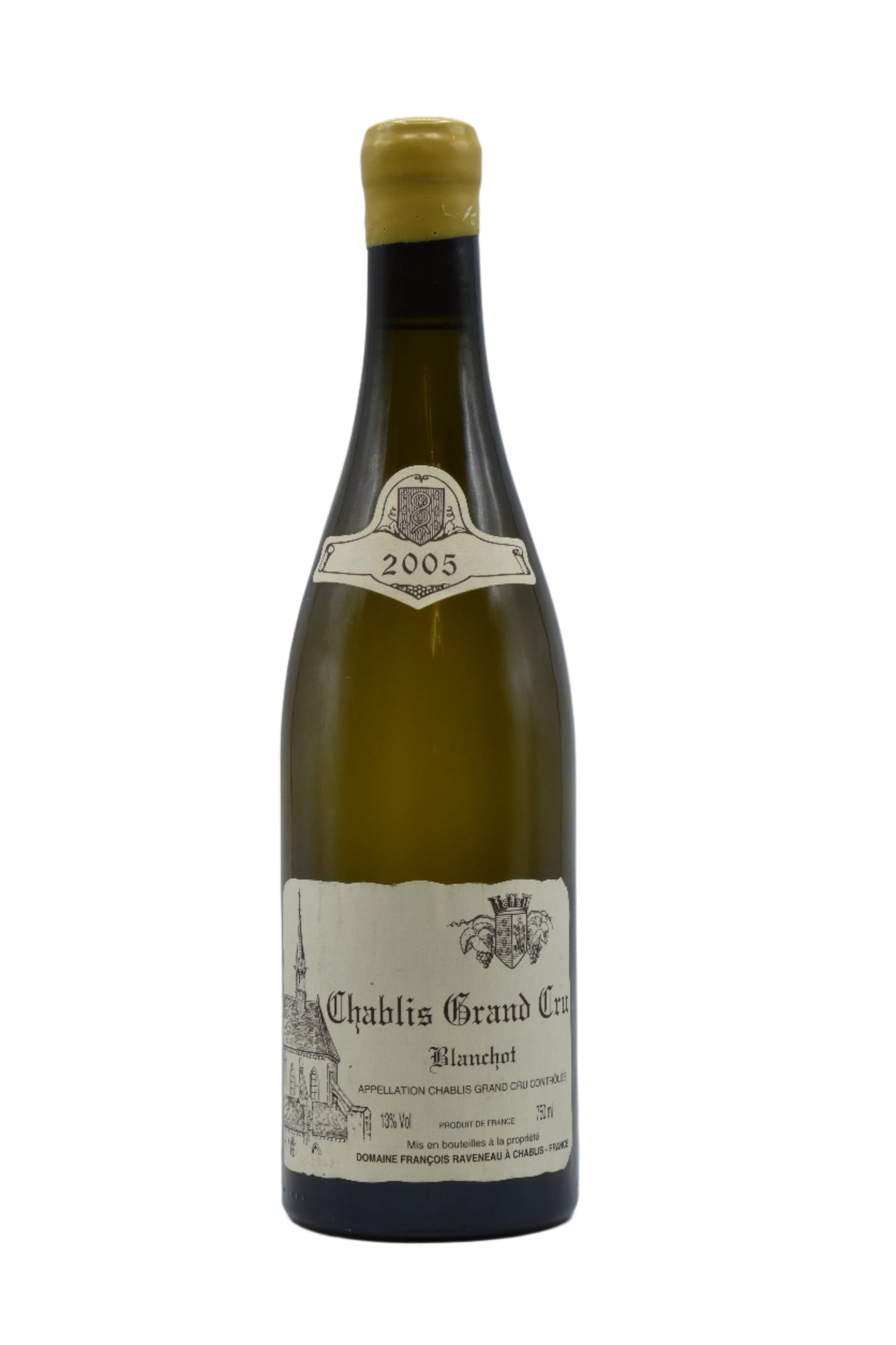 2005 F. Raveneau, Chablis Blanchots Grand Cru 750ml - Walker Wine Co.